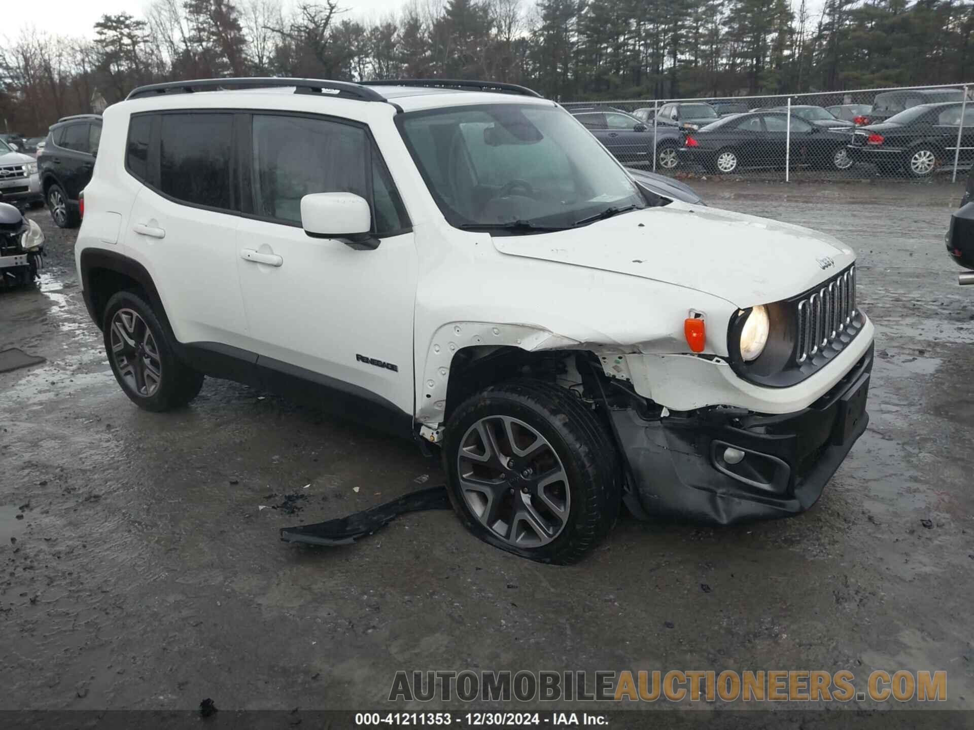 ZACCJBBT5GPD29715 JEEP RENEGADE 2016