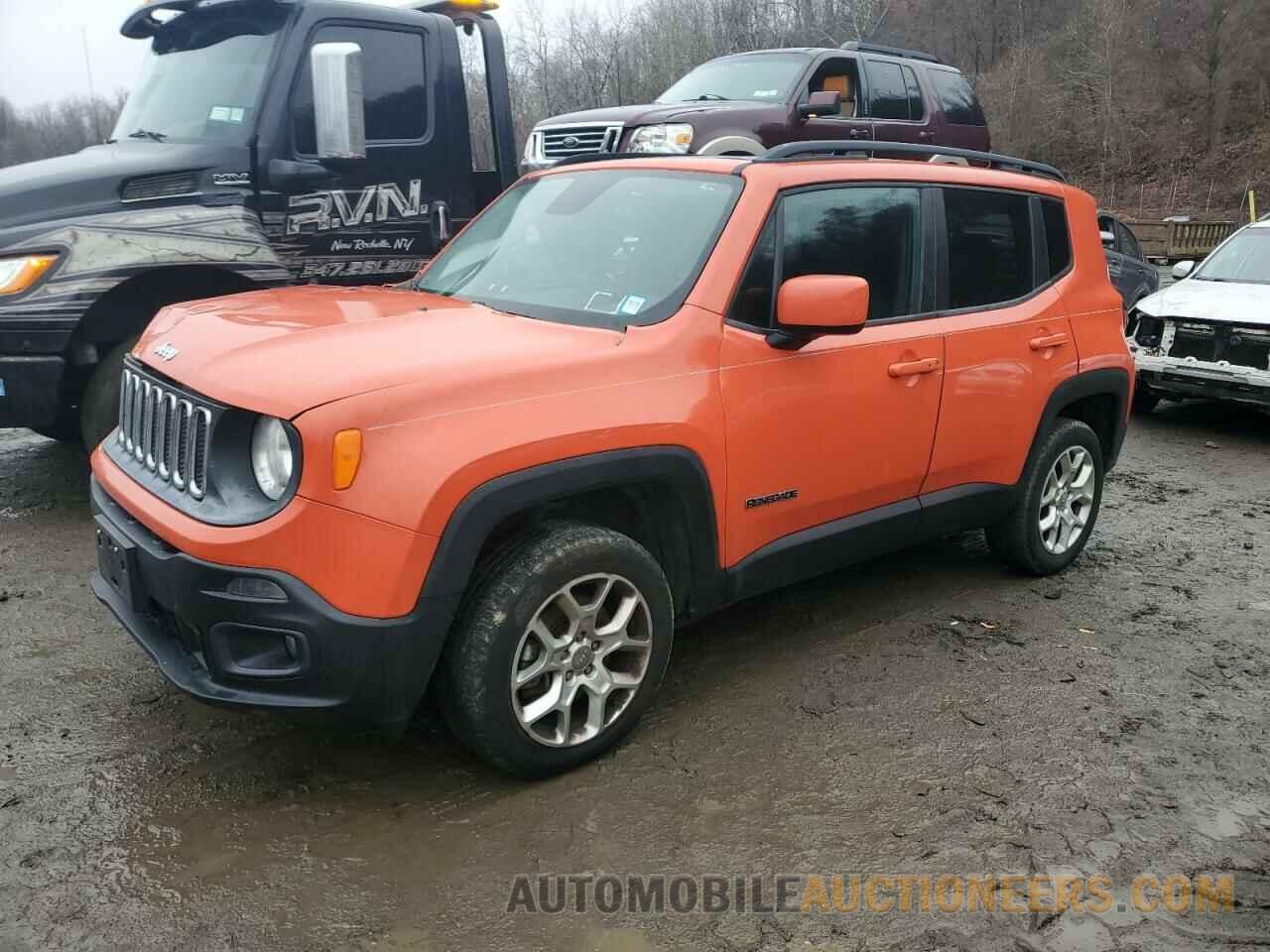 ZACCJBBT5GPD29858 JEEP RENEGADE 2016