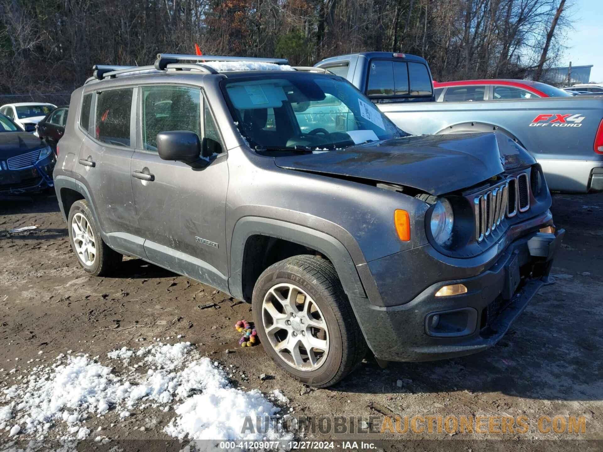 ZACCJBBT5GPD75917 JEEP RENEGADE 2016