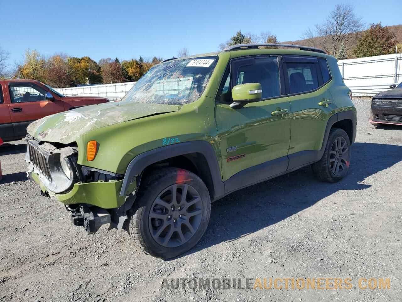 ZACCJBBT6GPC97955 JEEP RENEGADE 2016