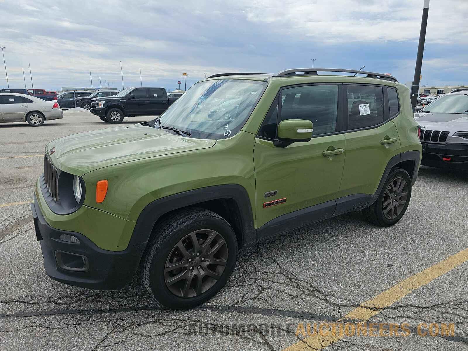 ZACCJBBT7GPC85541 Jeep Renegade 2016