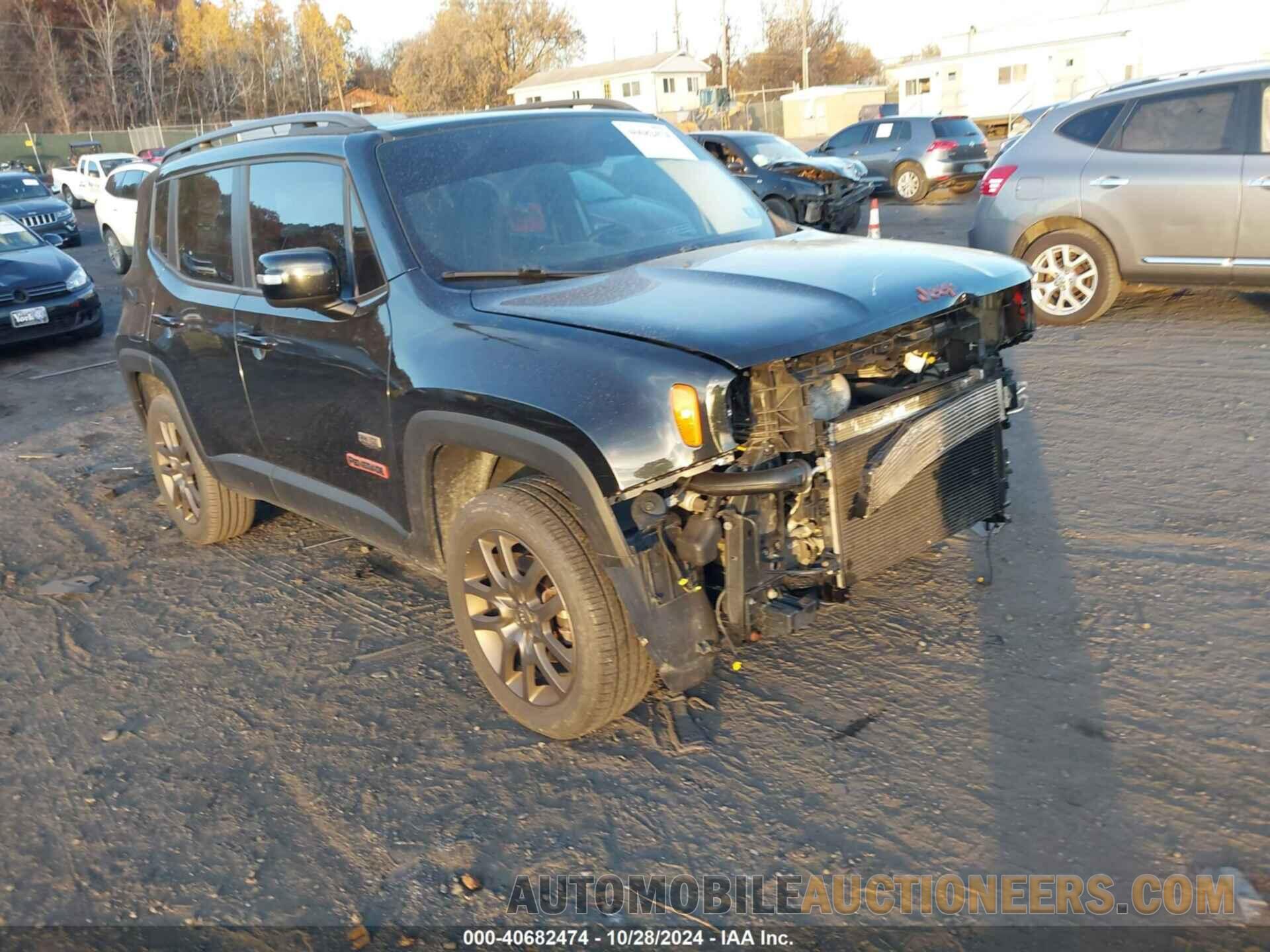 ZACCJBBT7GPC91369 JEEP RENEGADE 2016