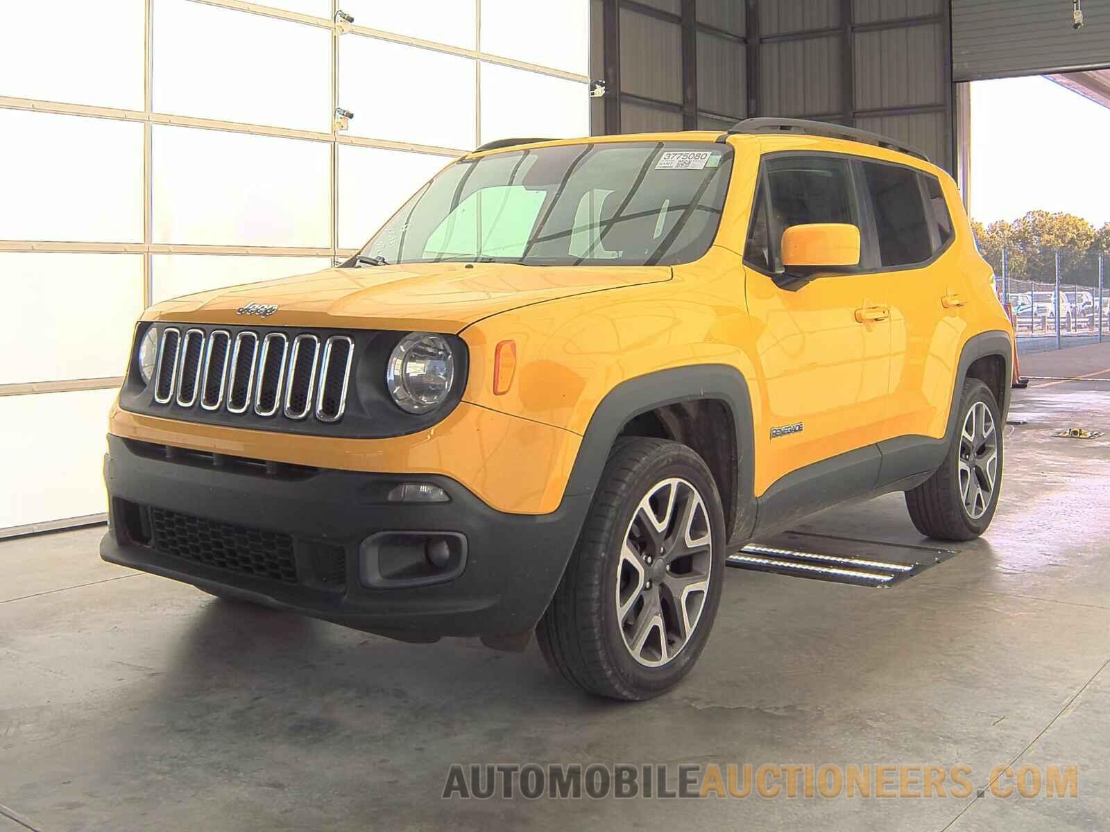 ZACCJBBT7GPD00331 Jeep Renegade 2016