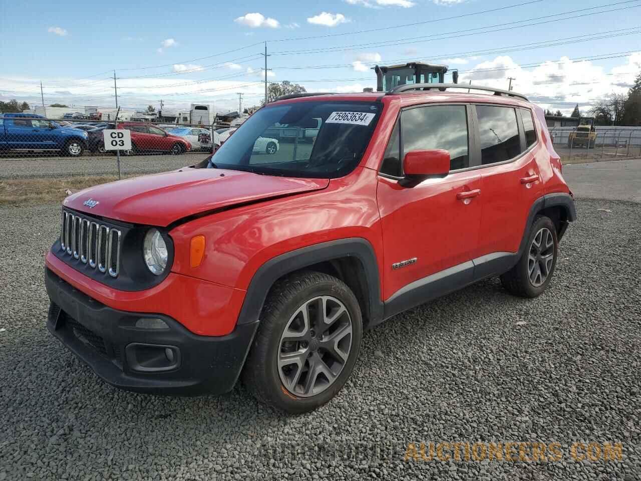 ZACCJBBT8FPB28924 JEEP RENEGADE 2015