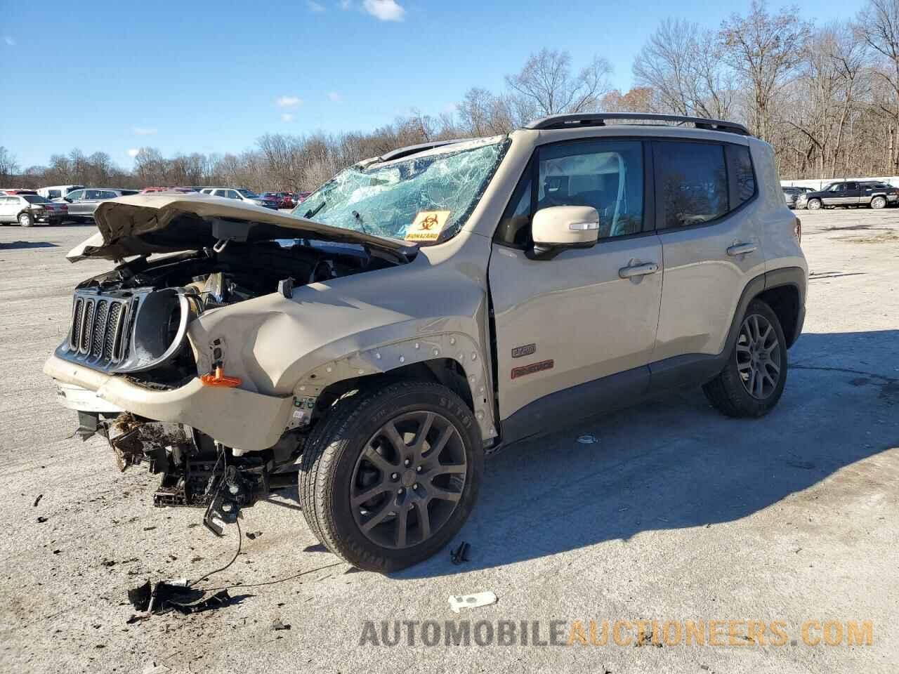 ZACCJBBT8GPD26081 JEEP RENEGADE 2016