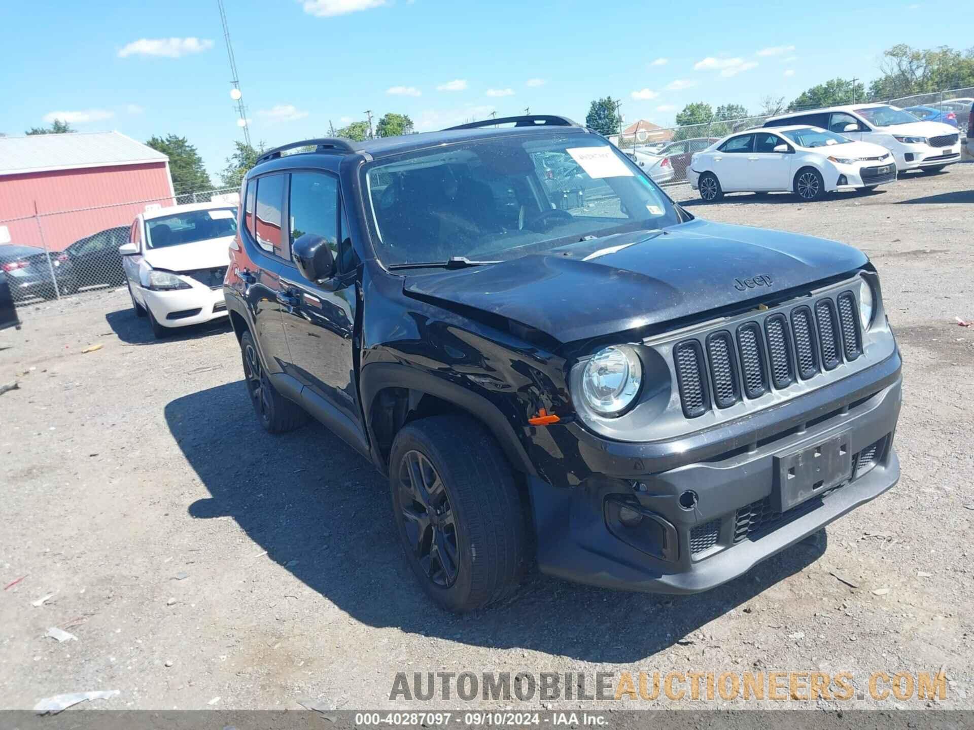 ZACCJBBT8GPD44192 JEEP RENEGADE 2016