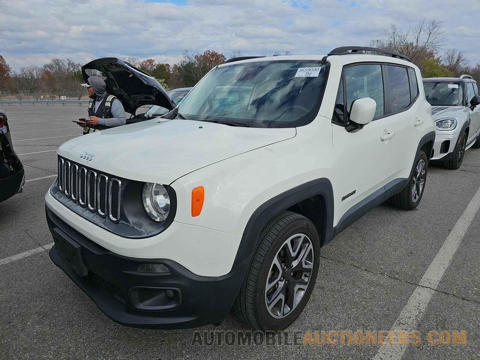 ZACCJBBT8GPD70646 Jeep Renegade 2016