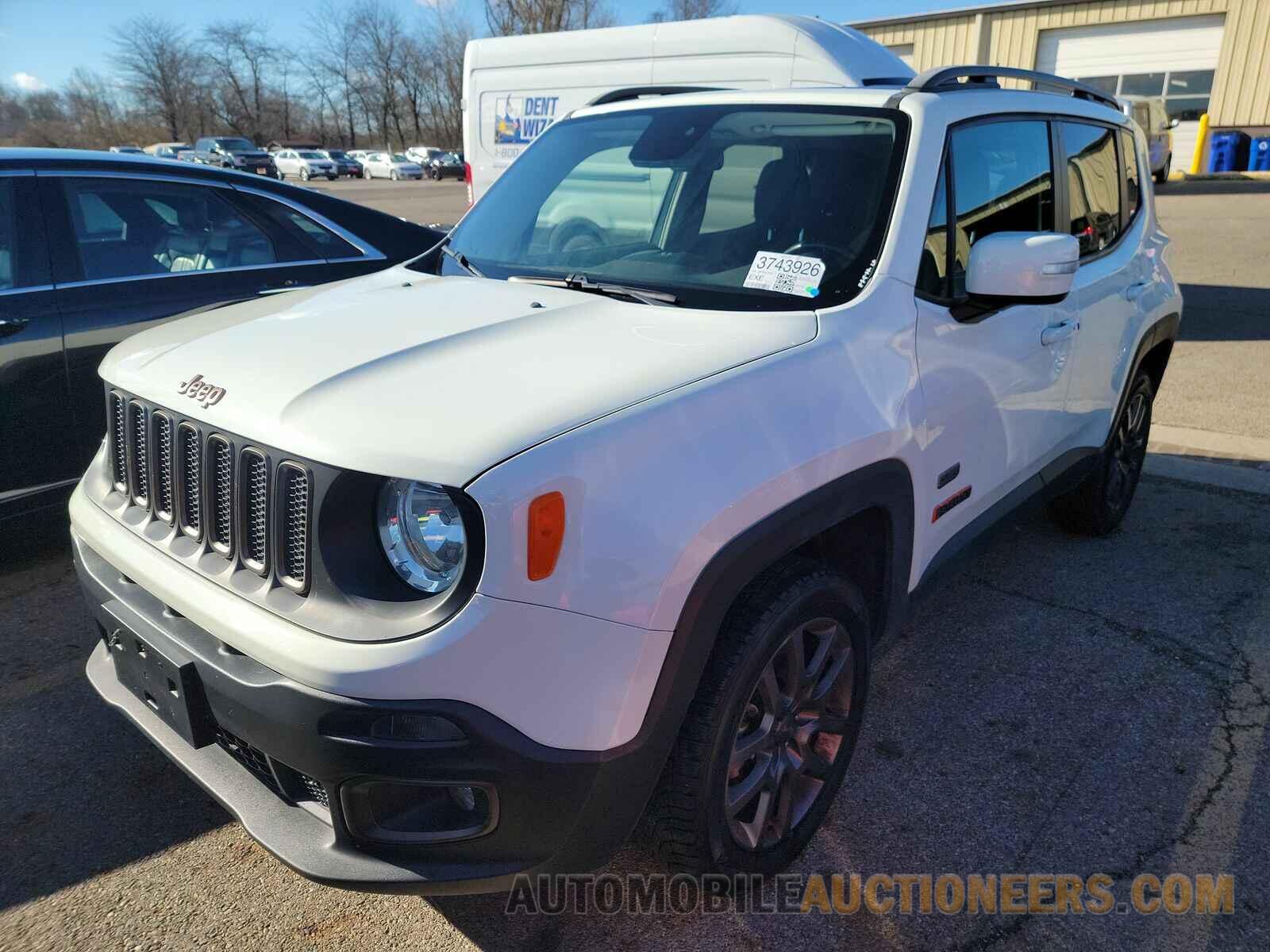 ZACCJBBT8GPE20784 Jeep Renegade 2016