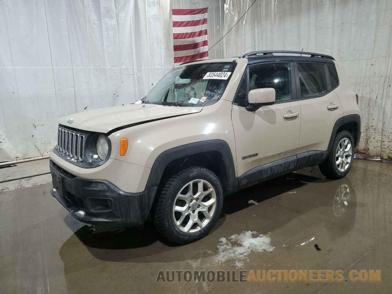 ZACCJBBT9GPC67669 JEEP RENEGADE 2016