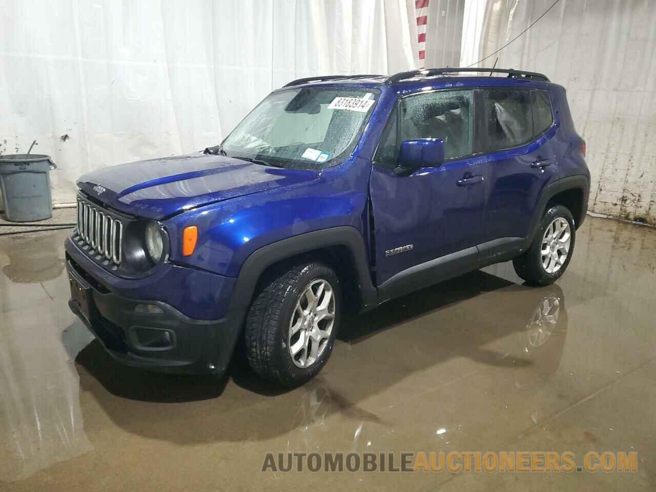 ZACCJBBT9GPD12738 JEEP RENEGADE 2016