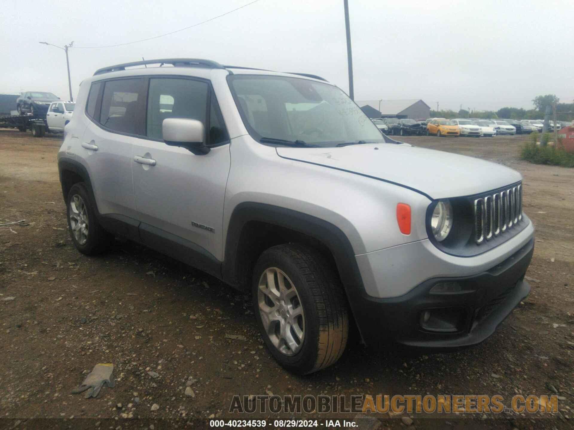 ZACCJBBT9GPE39585 JEEP RENEGADE 2016