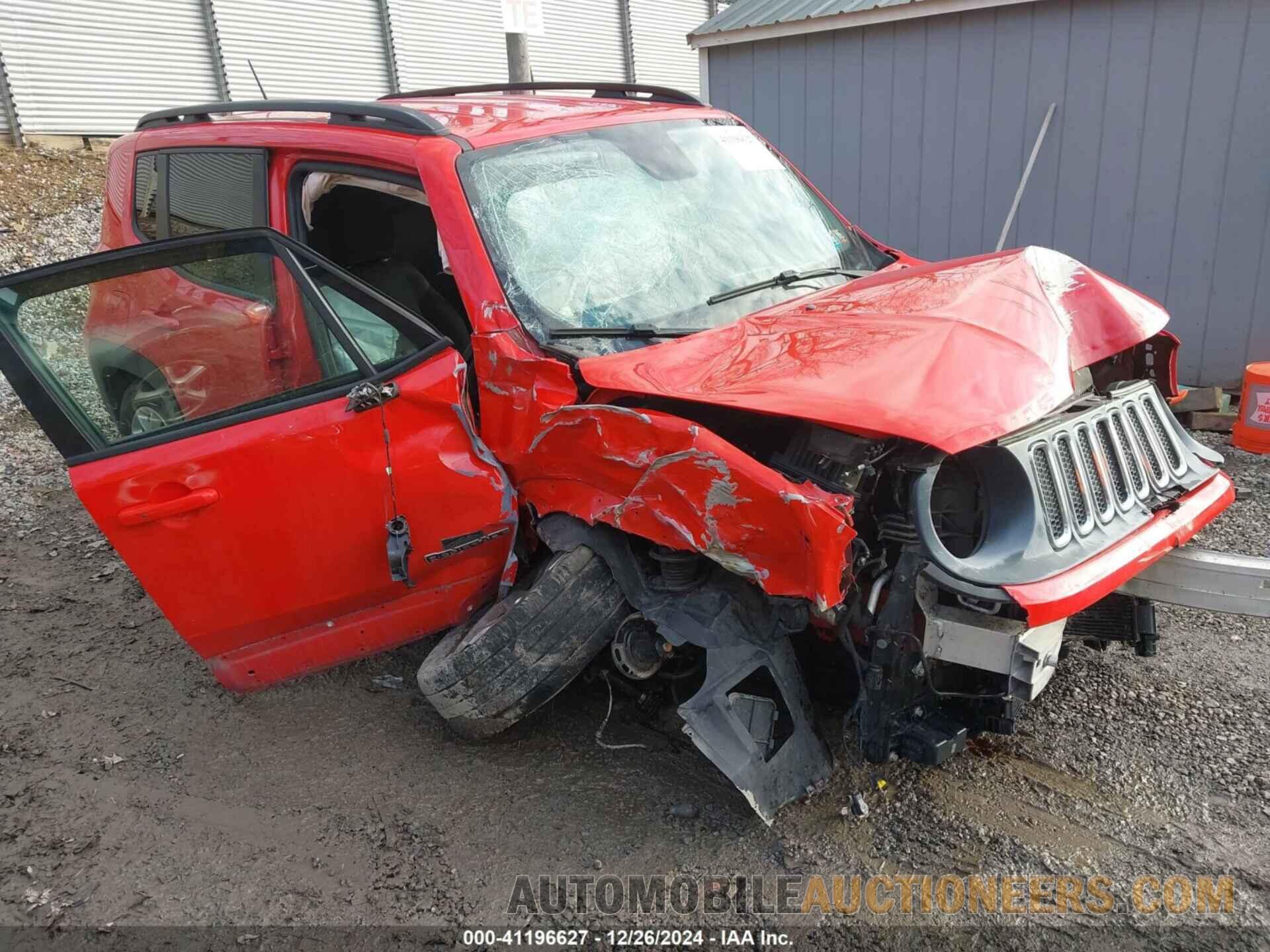 ZACCJBBTXFPB41805 JEEP RENEGADE 2015