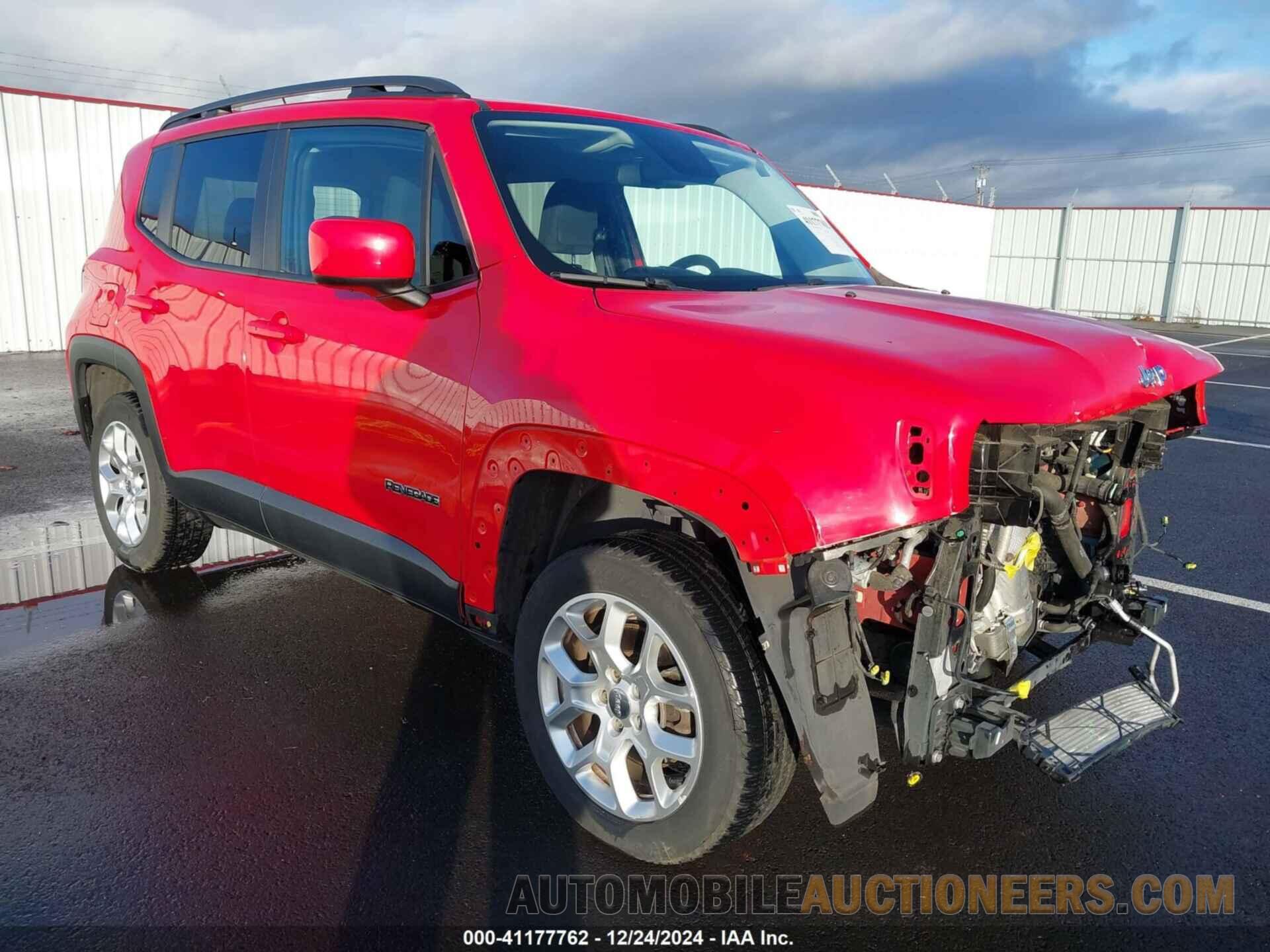 ZACCJBBTXFPC16566 JEEP RENEGADE 2015