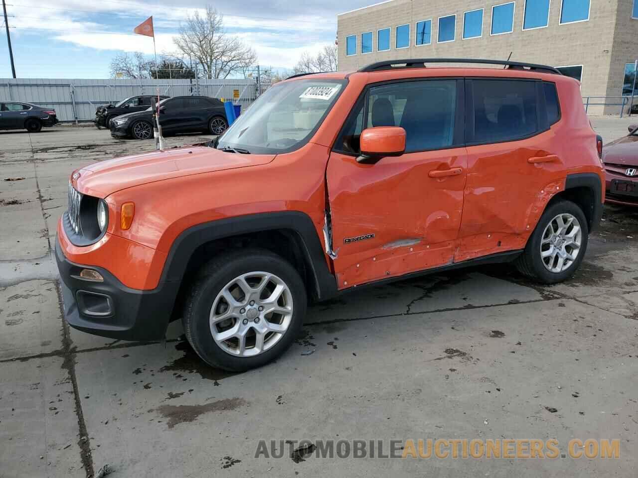 ZACCJBBTXGPD09962 JEEP RENEGADE 2016