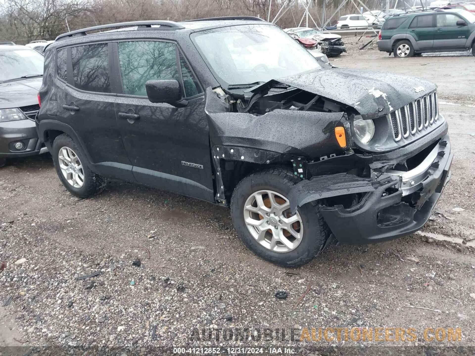 ZACCJBBTXGPD25837 JEEP RENEGADE 2016