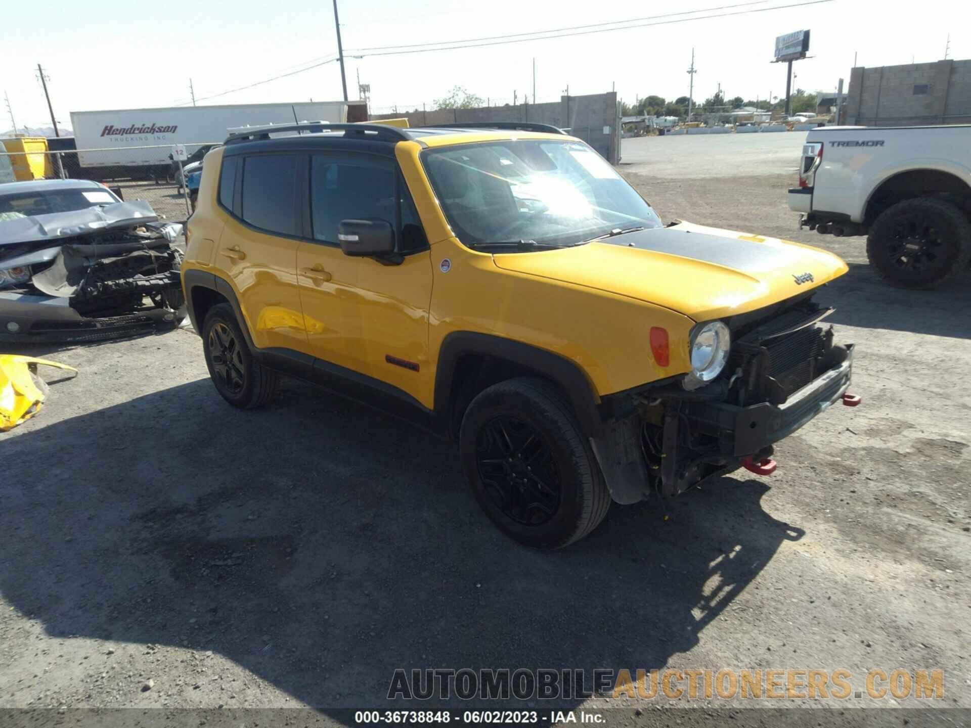 ZACCJBCB4JPH06144 JEEP RENEGADE 2018