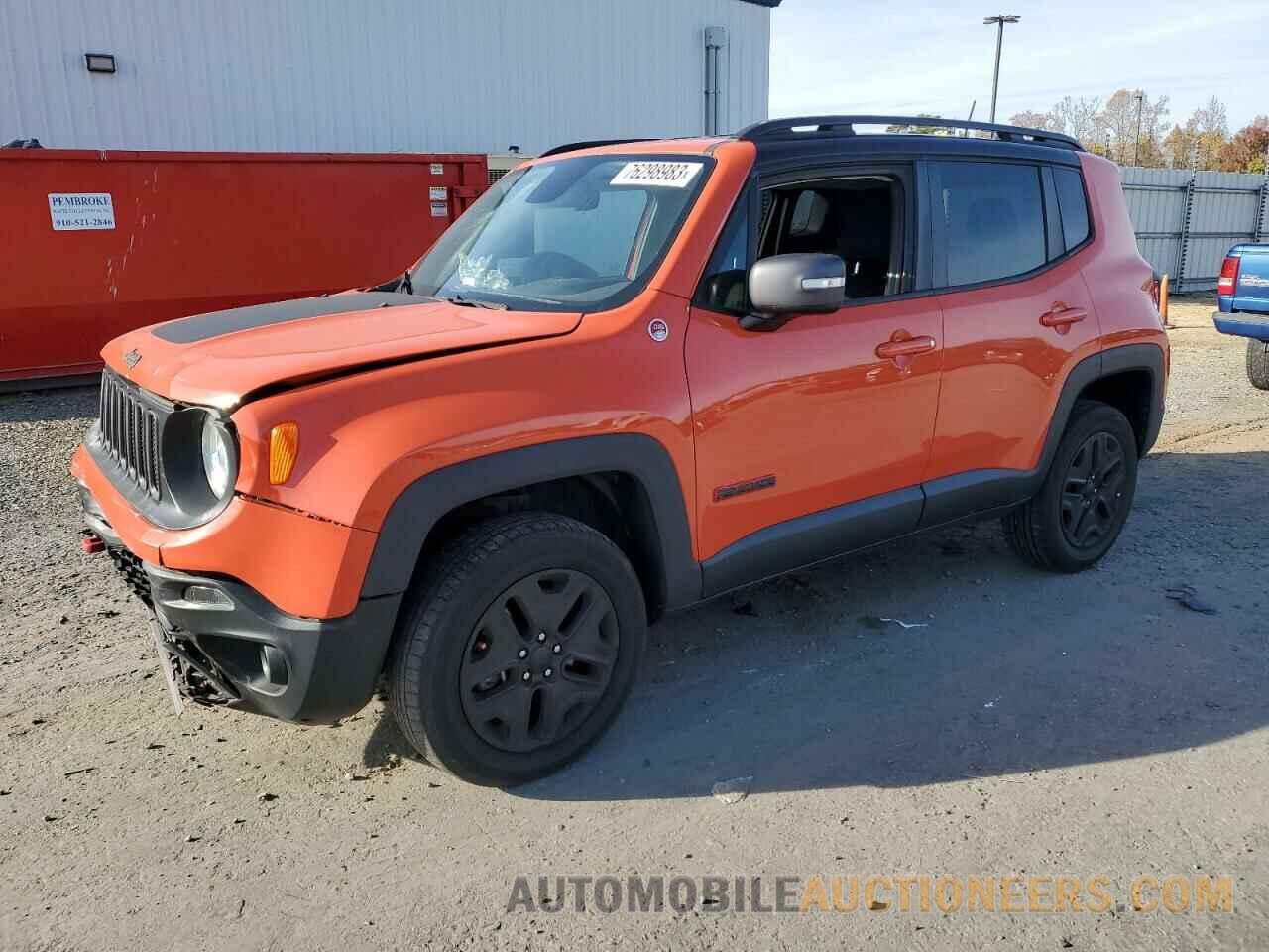 ZACCJBCB5JPH11269 JEEP RENEGADE 2018