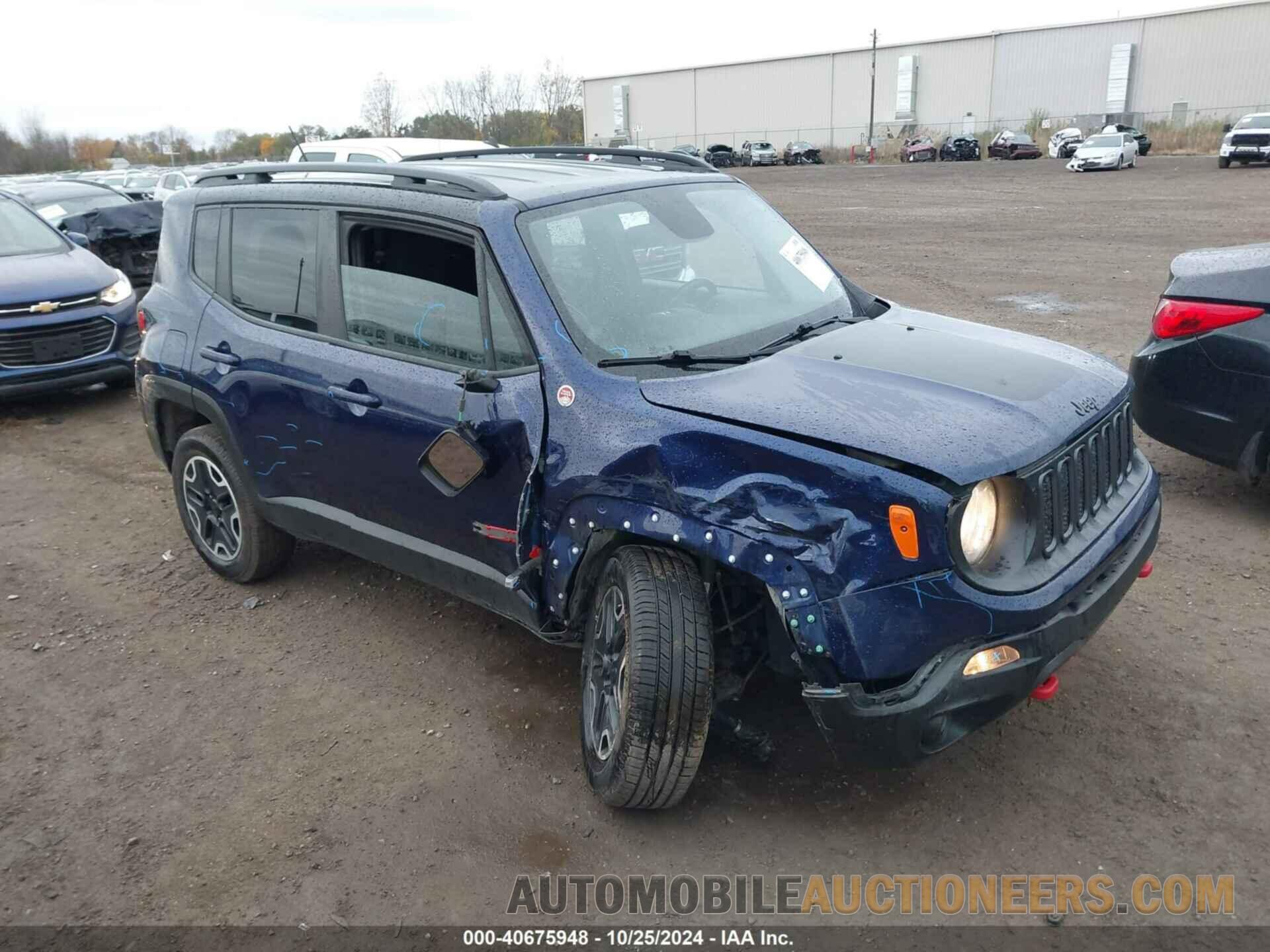 ZACCJBCB8HPE70365 JEEP RENEGADE 2017