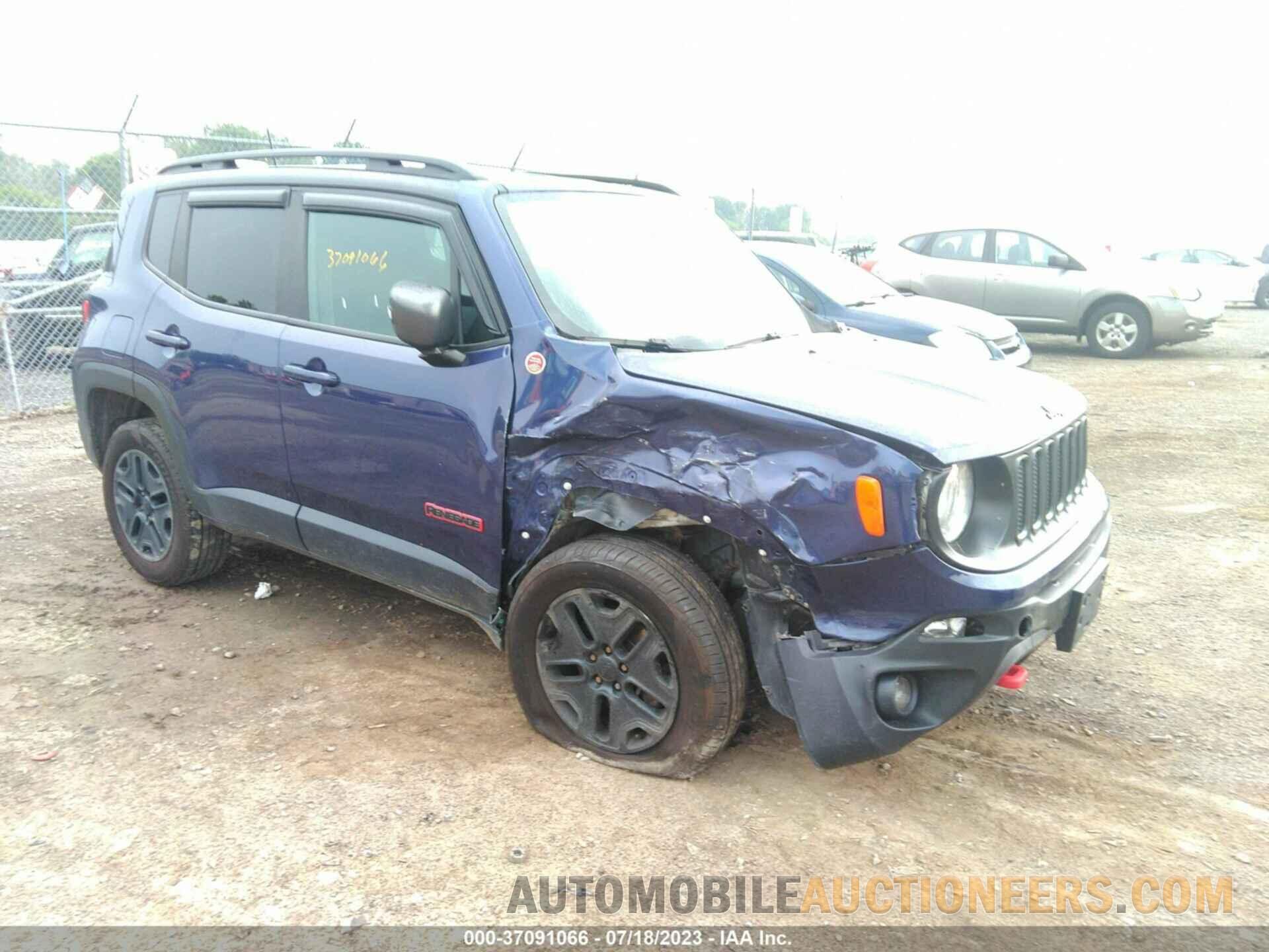 ZACCJBCB9JPG80916 JEEP RENEGADE 2018