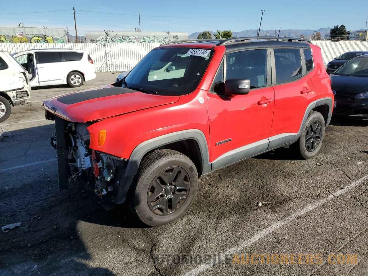 ZACCJBCB9JPH96455 JEEP RENEGADE 2018