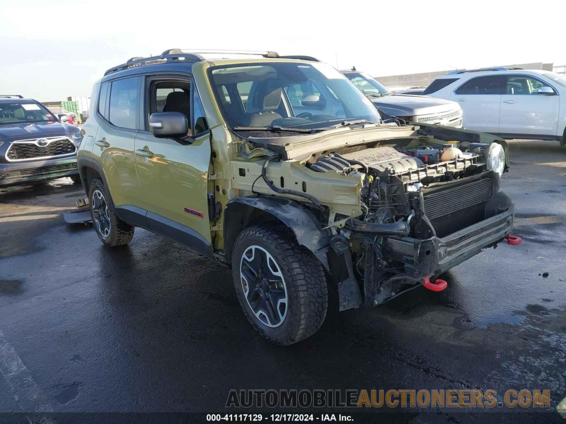 ZACCJBCT0FPB76299 JEEP RENEGADE 2015