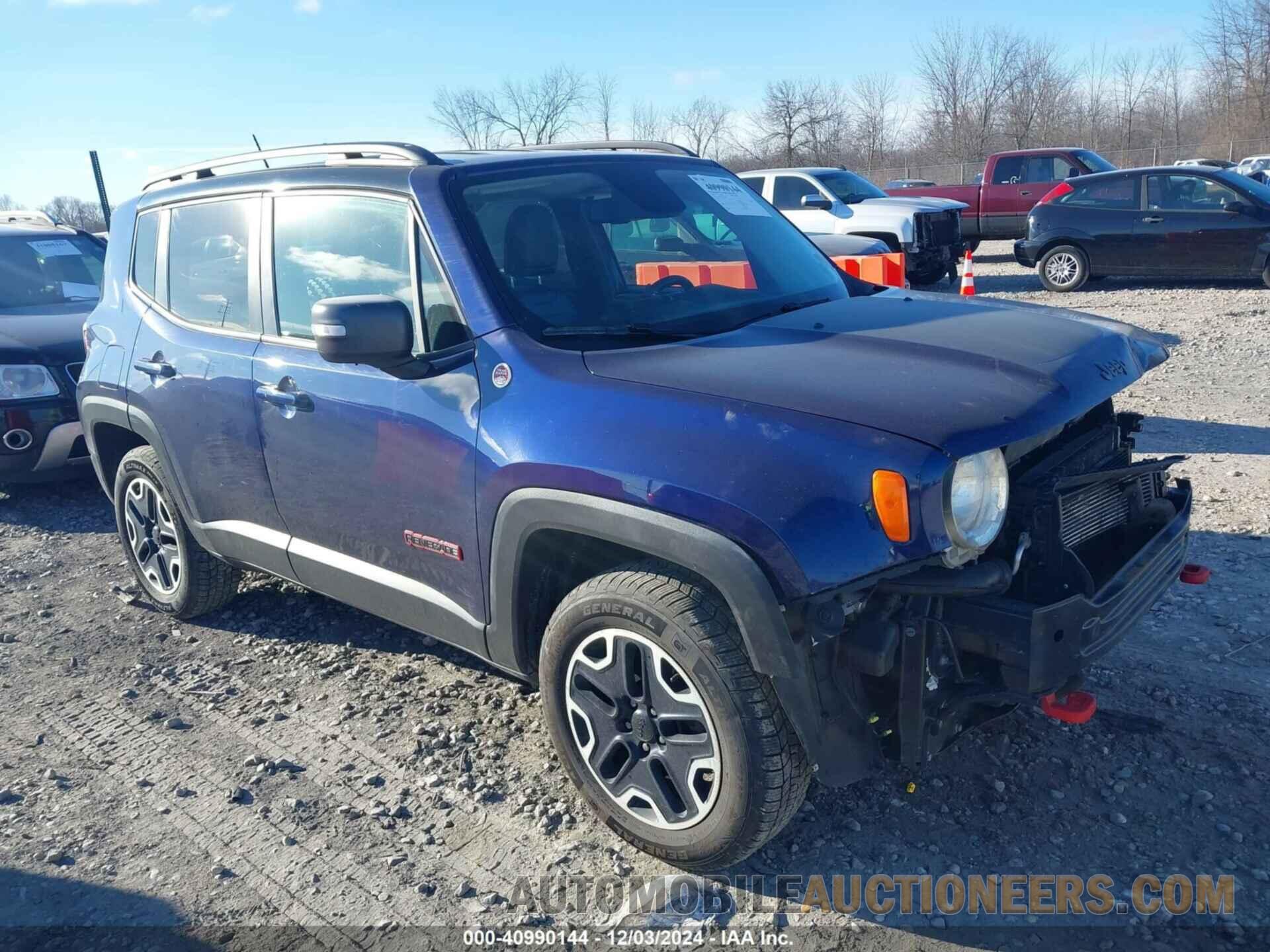 ZACCJBCT1GPC59614 JEEP RENEGADE 2016