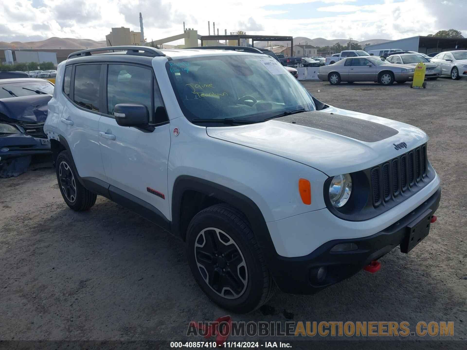 ZACCJBCT1GPD72656 JEEP RENEGADE 2016