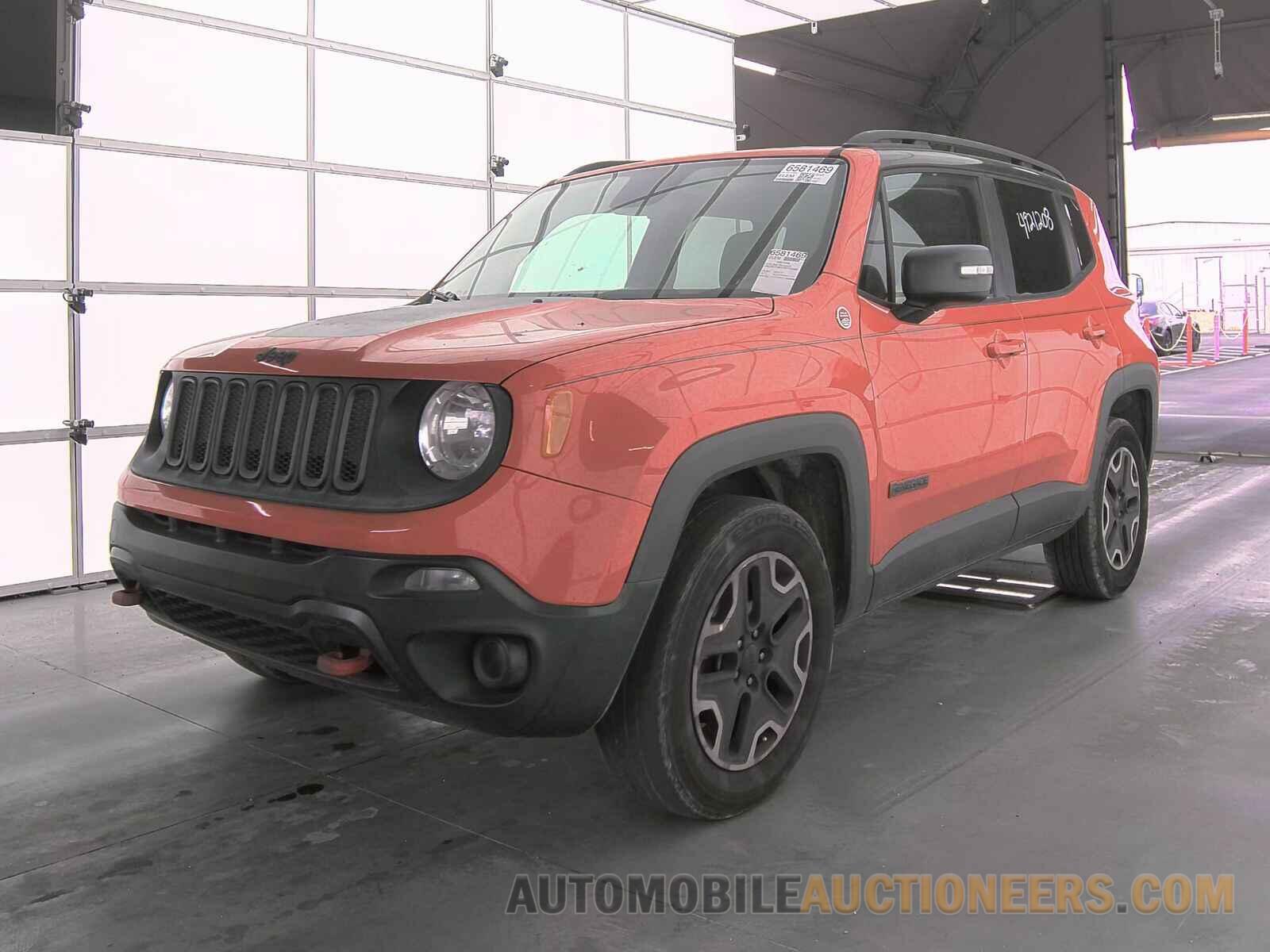 ZACCJBCT3GPC53992 Jeep Renegade 2016