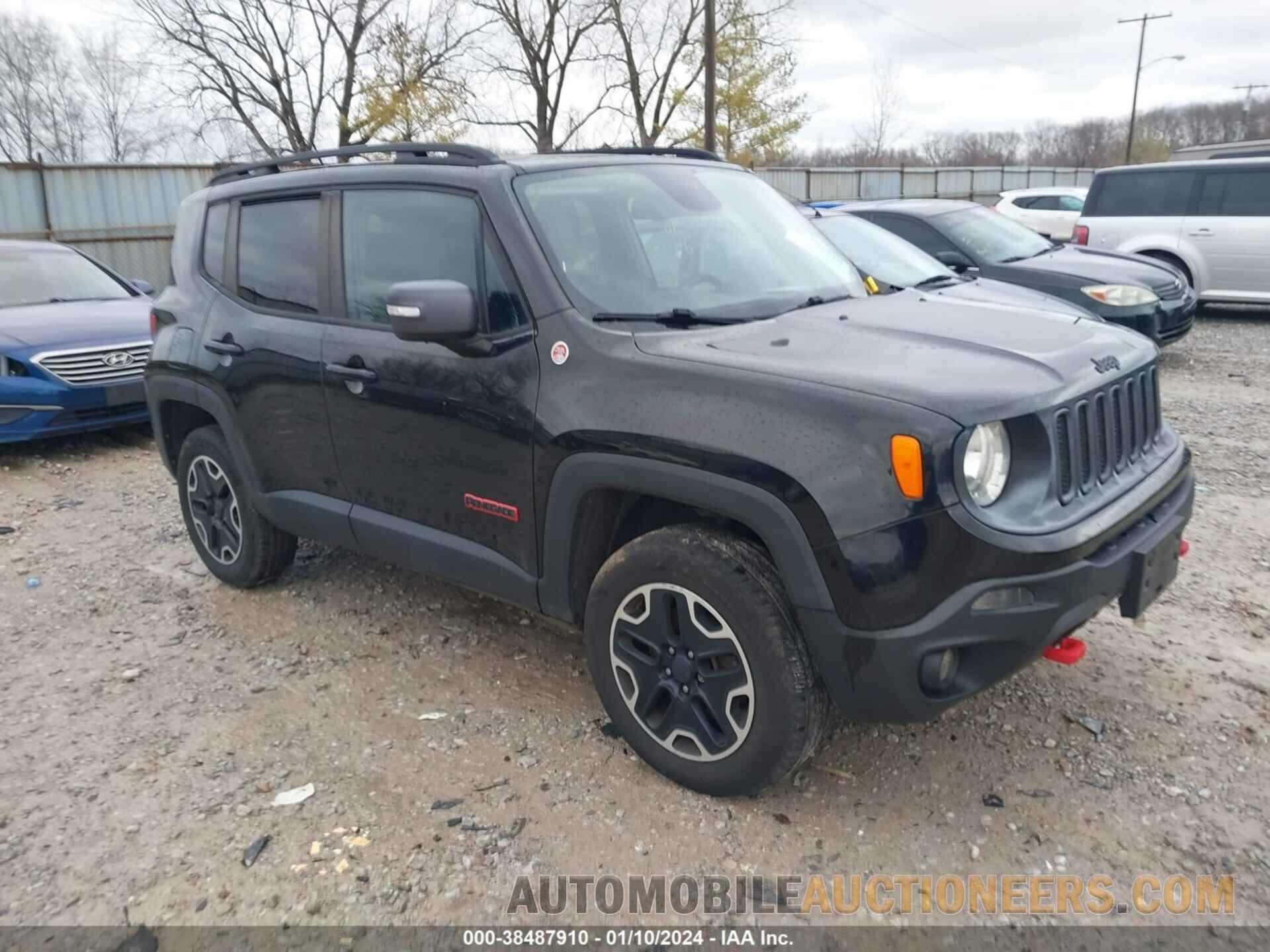 ZACCJBCT3GPD00986 JEEP RENEGADE 2016