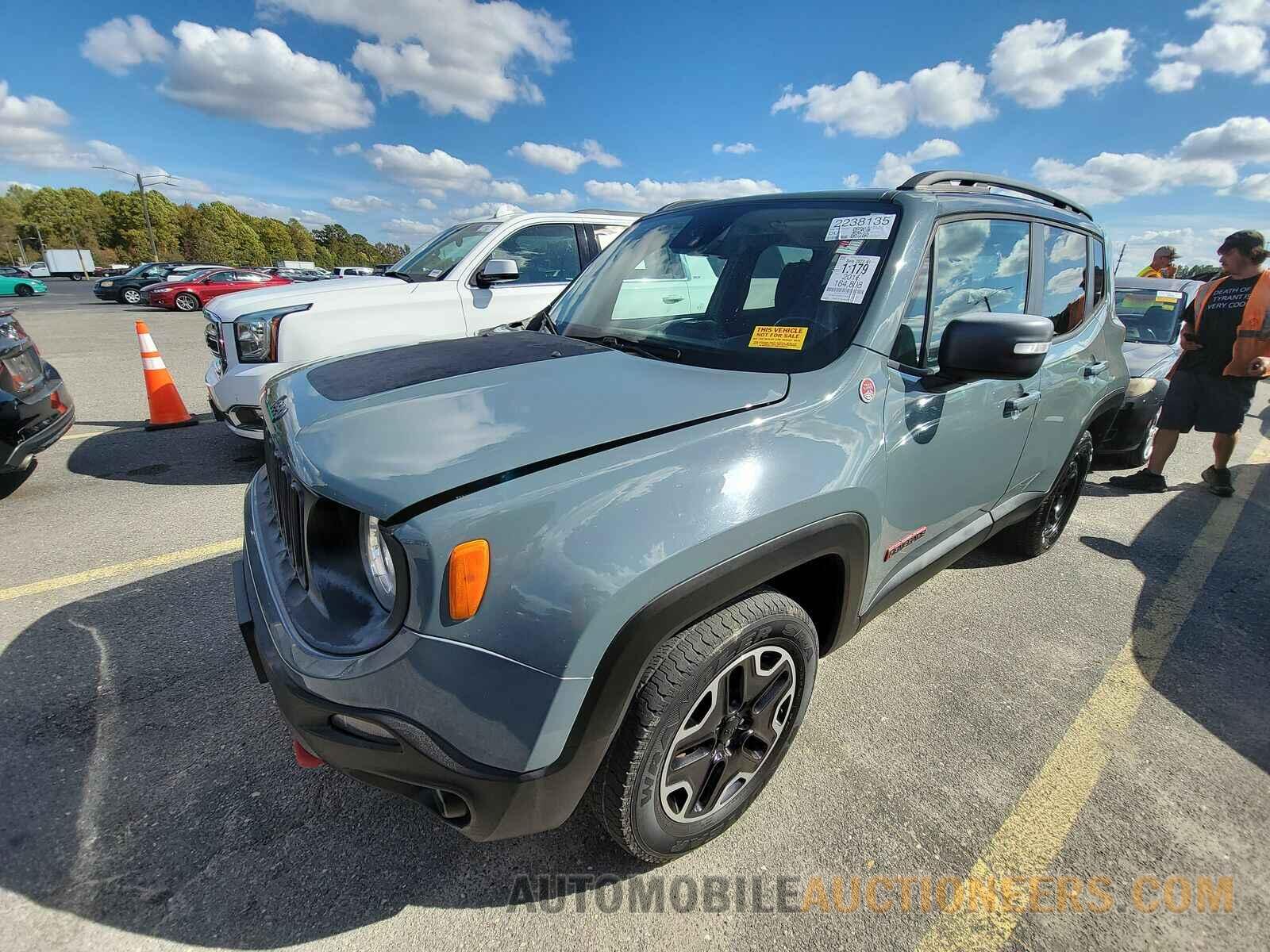 ZACCJBCT3GPD06786 Jeep Renegade 2016