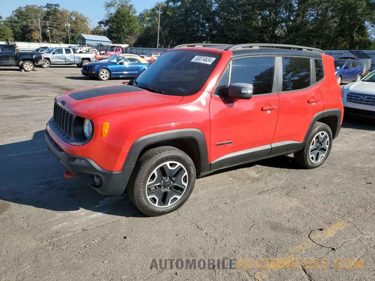 ZACCJBCT3GPD41392 JEEP RENEGADE 2016