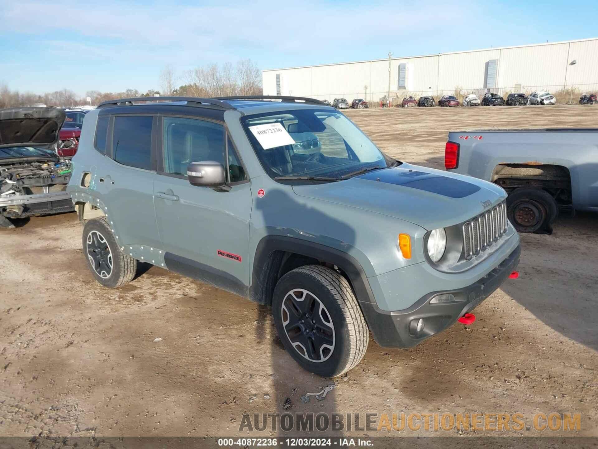 ZACCJBCT4GPD13973 JEEP RENEGADE 2016