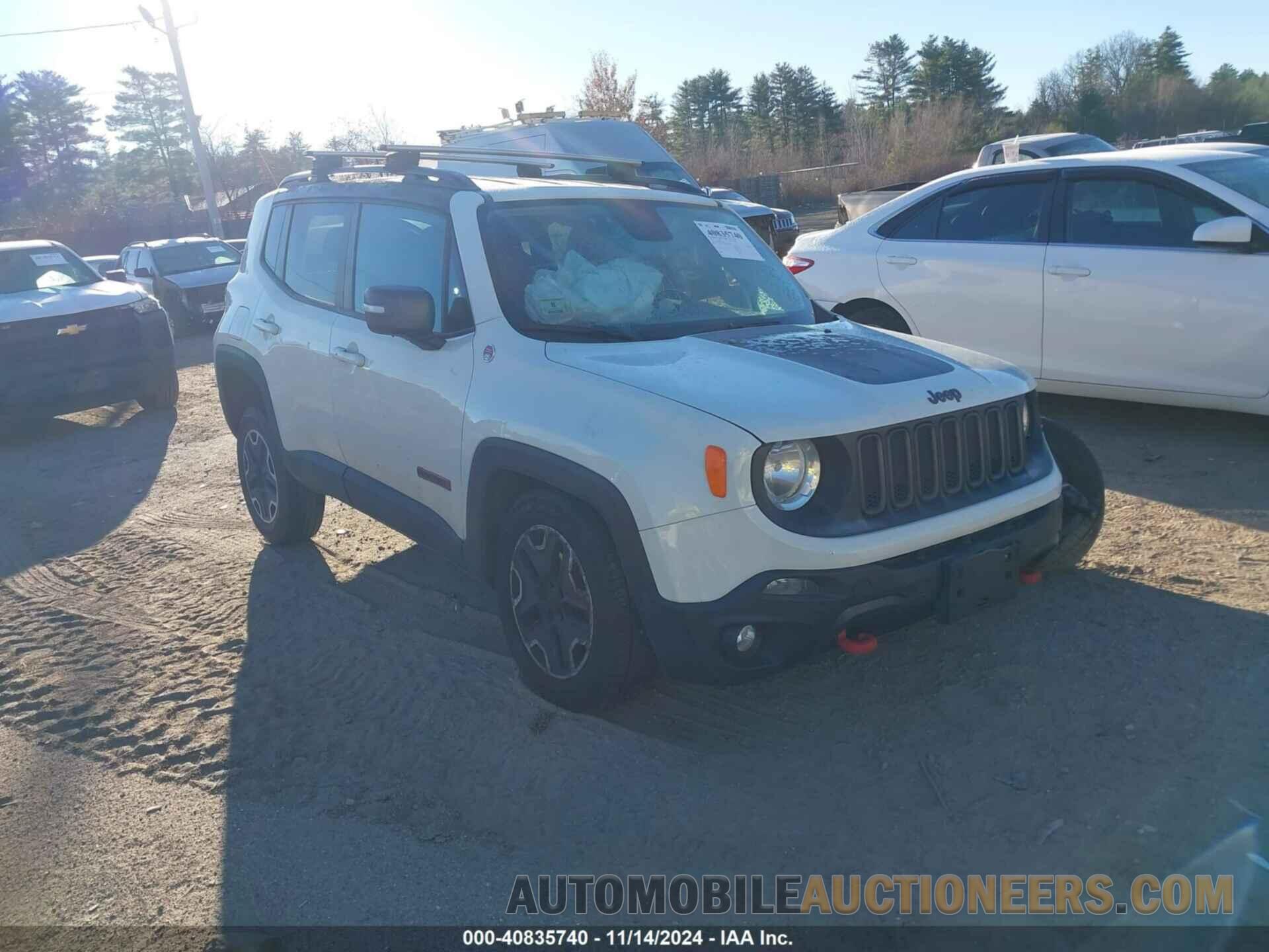 ZACCJBCT5GPD64740 JEEP RENEGADE 2016