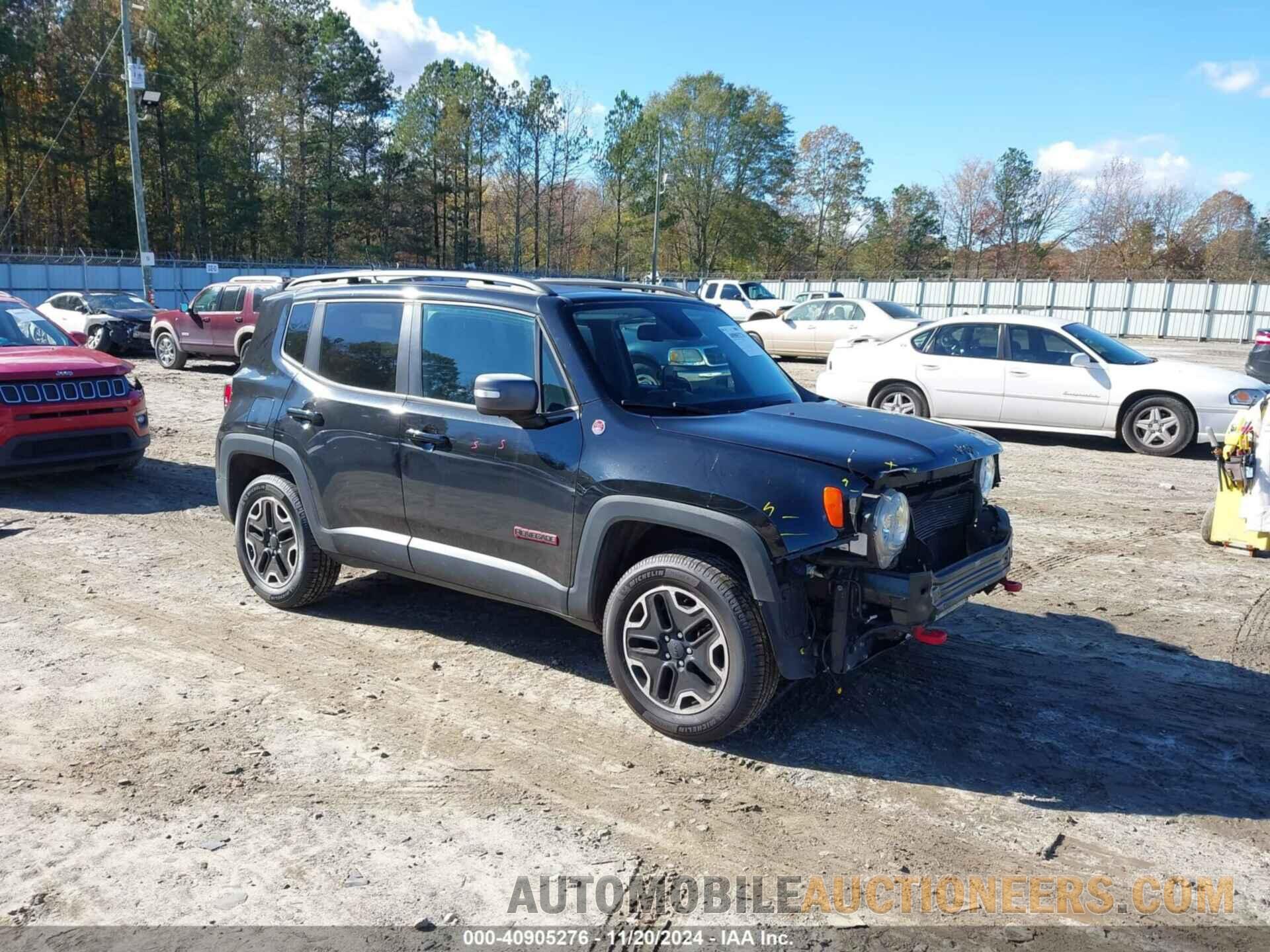 ZACCJBCT6GPD29477 JEEP RENEGADE 2016