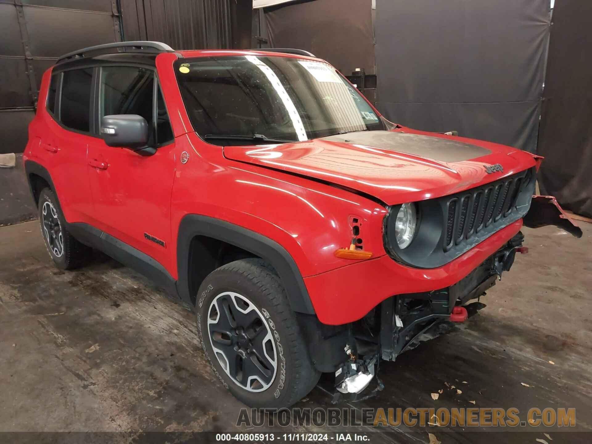 ZACCJBCT7FPB86750 JEEP RENEGADE 2015