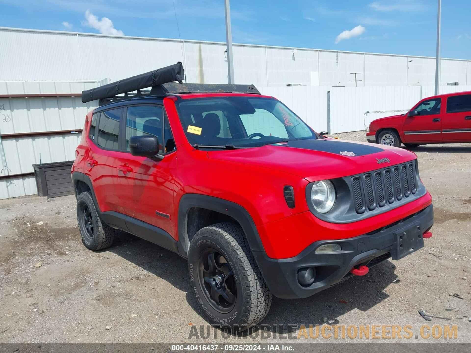 ZACCJBCT7GPD32548 JEEP RENEGADE 2016