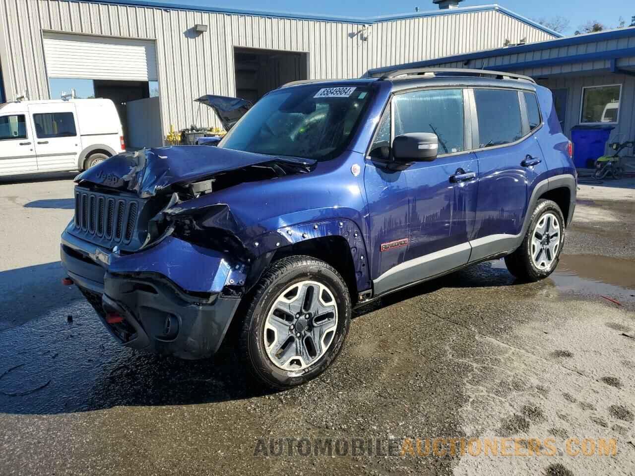 ZACCJBCT7GPD92927 JEEP RENEGADE 2016