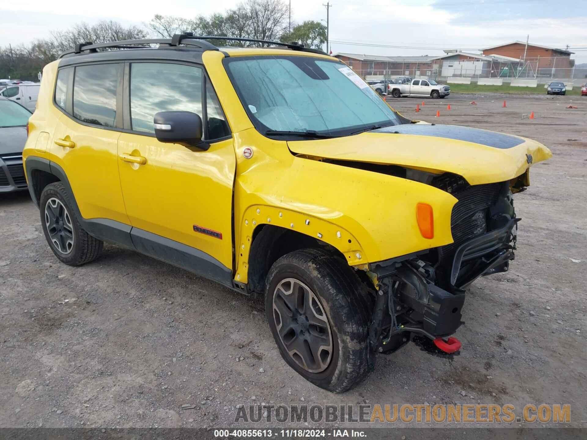 ZACCJBCT8GPD58558 JEEP RENEGADE 2016