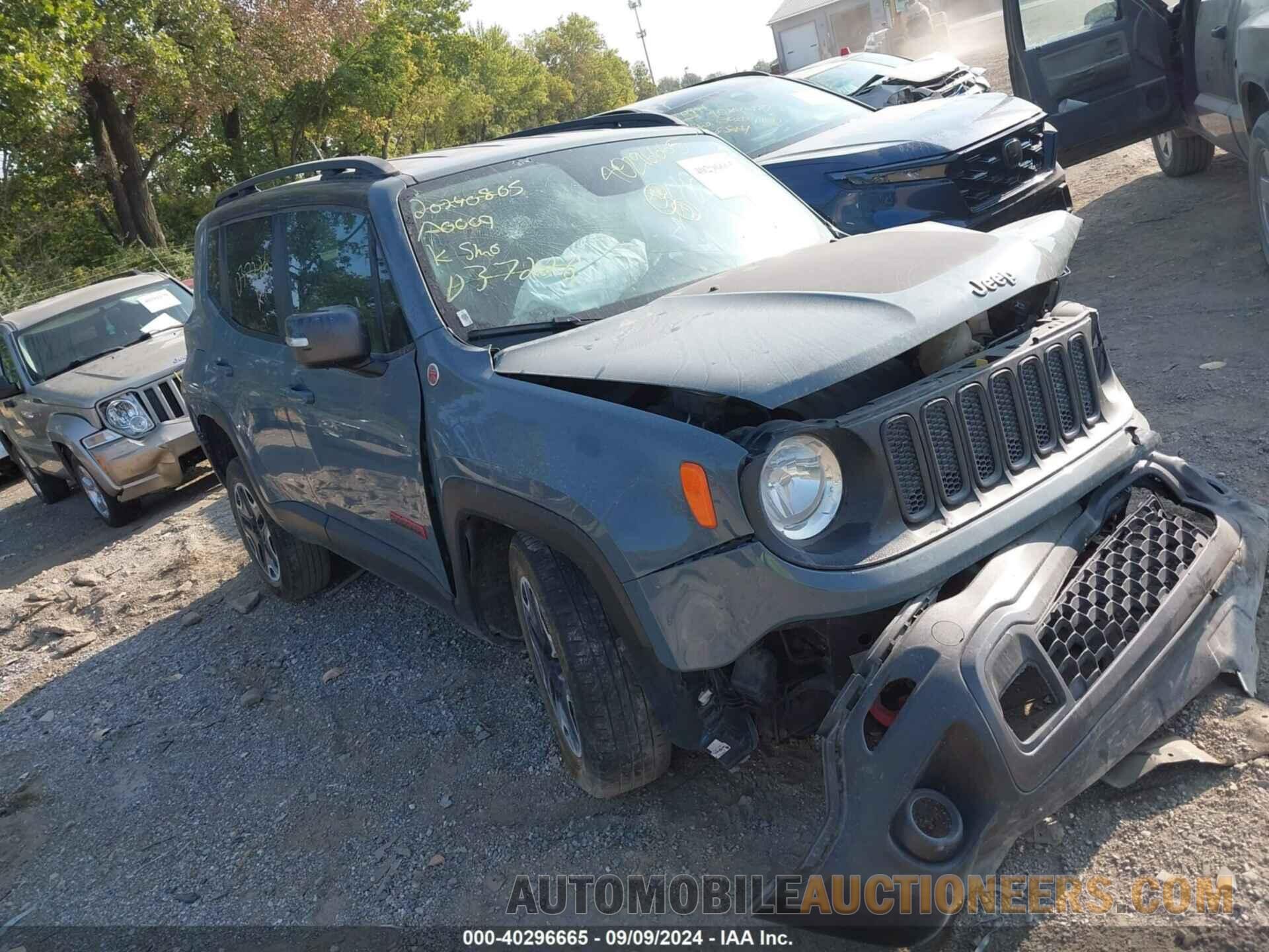 ZACCJBCTXGPD37226 JEEP RENEGADE 2016