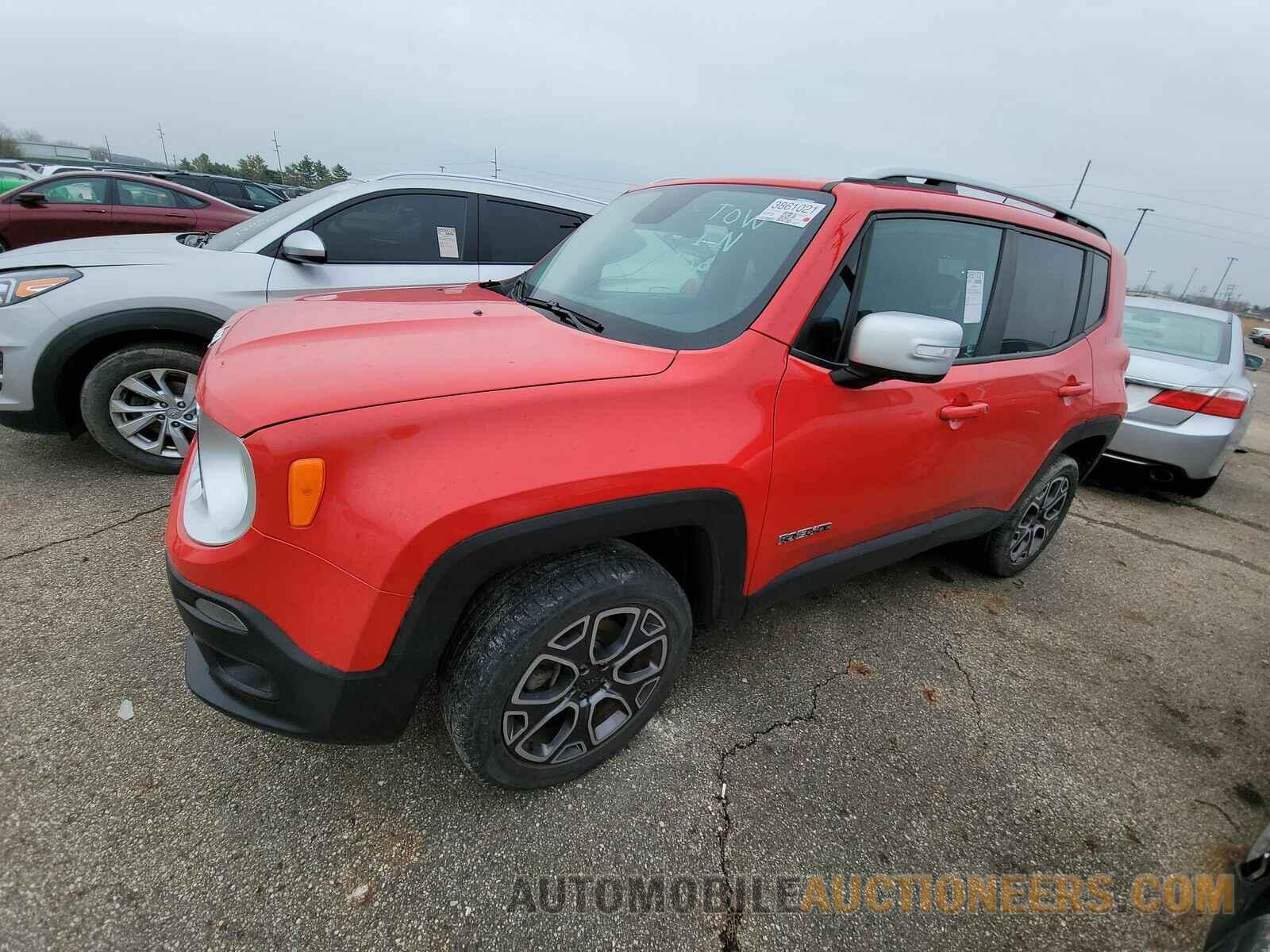 ZACCJBDB1HPF15340 Jeep Renegade 2017