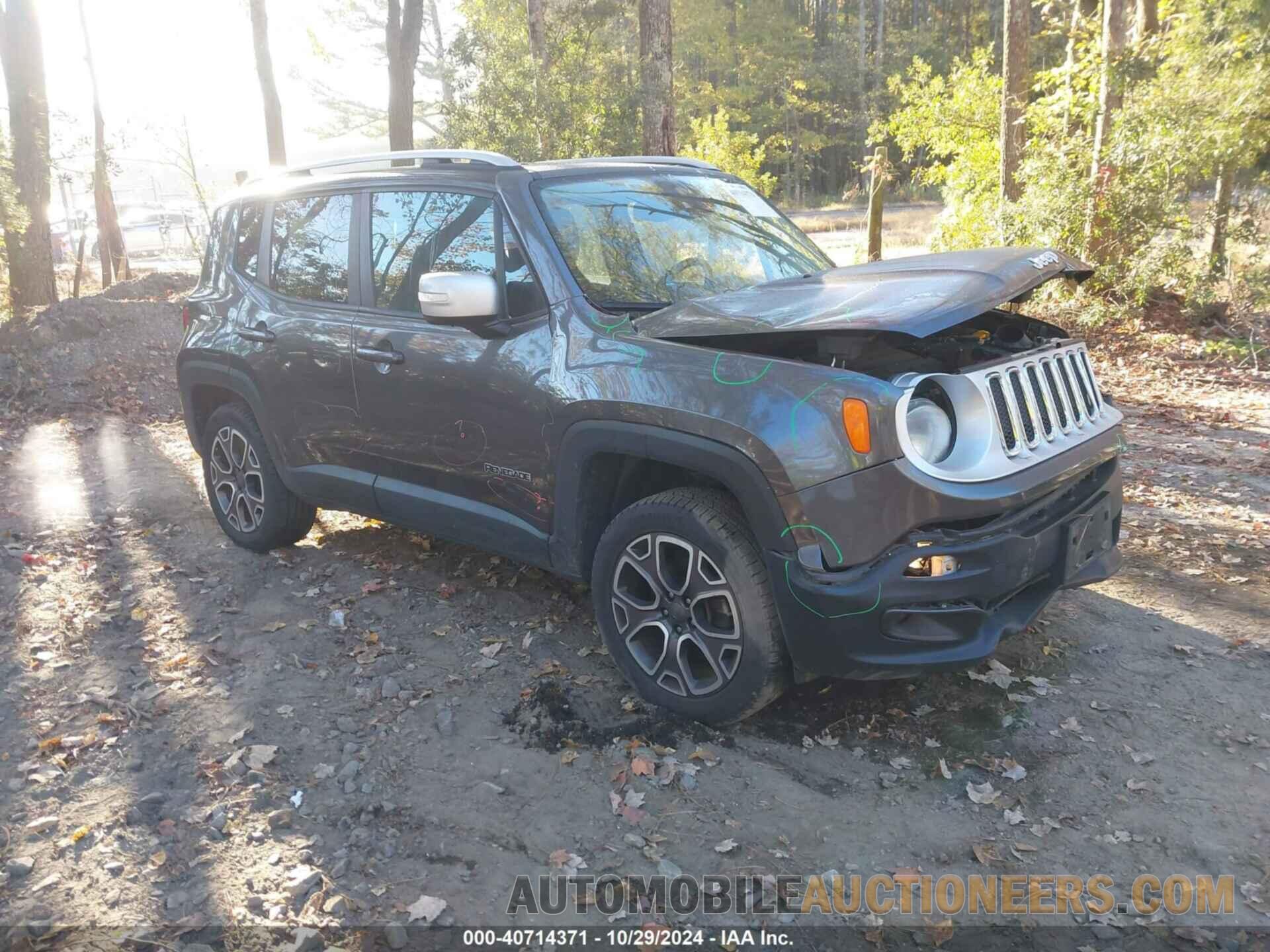 ZACCJBDB2HPF28176 JEEP RENEGADE 2017