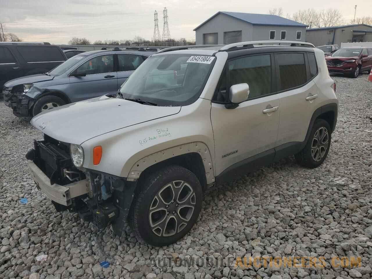 ZACCJBDB2HPG15172 JEEP RENEGADE 2017