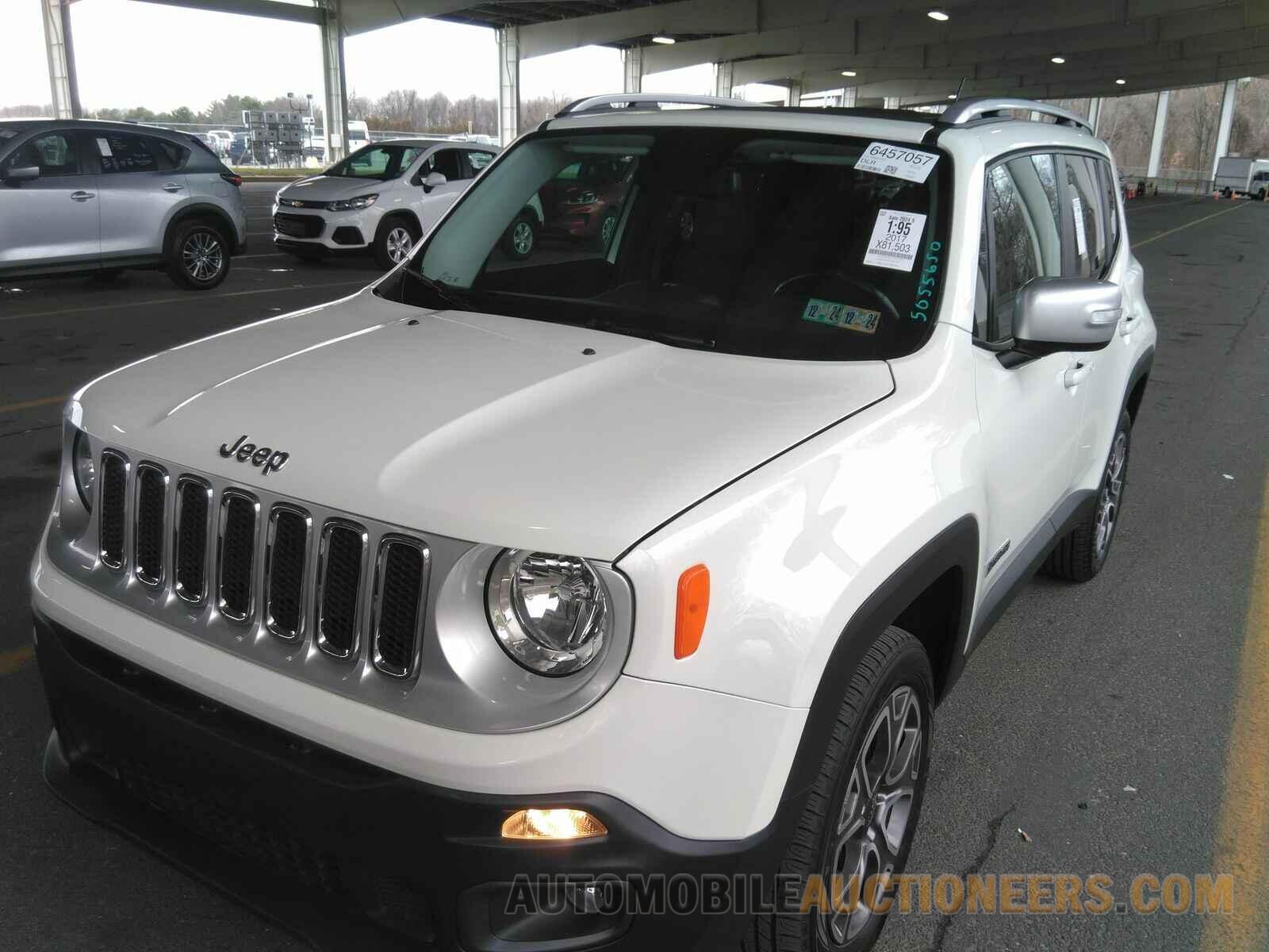 ZACCJBDB2HPG50780 Jeep Renegade 2017