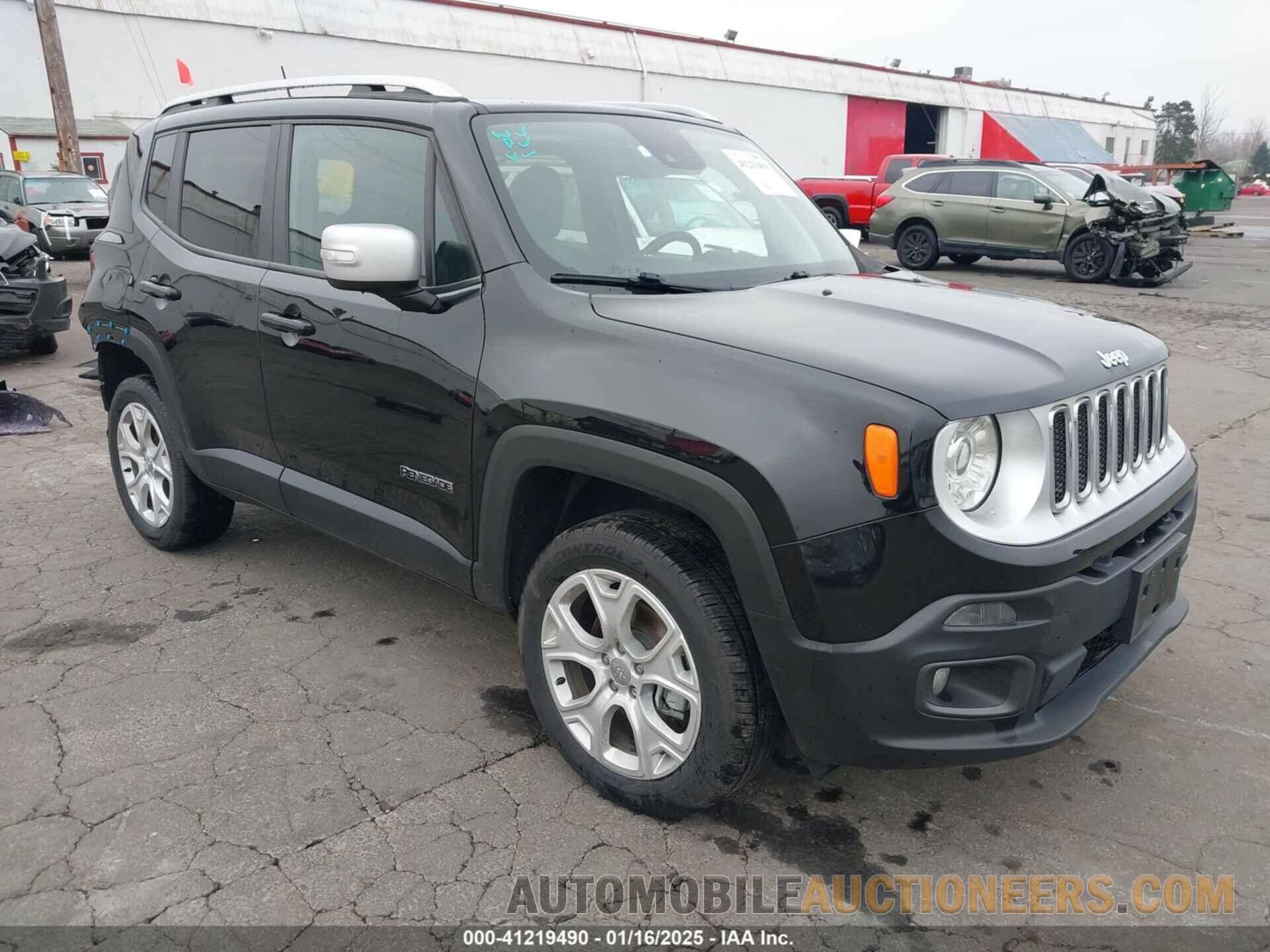 ZACCJBDB2JPH42574 JEEP RENEGADE 2018