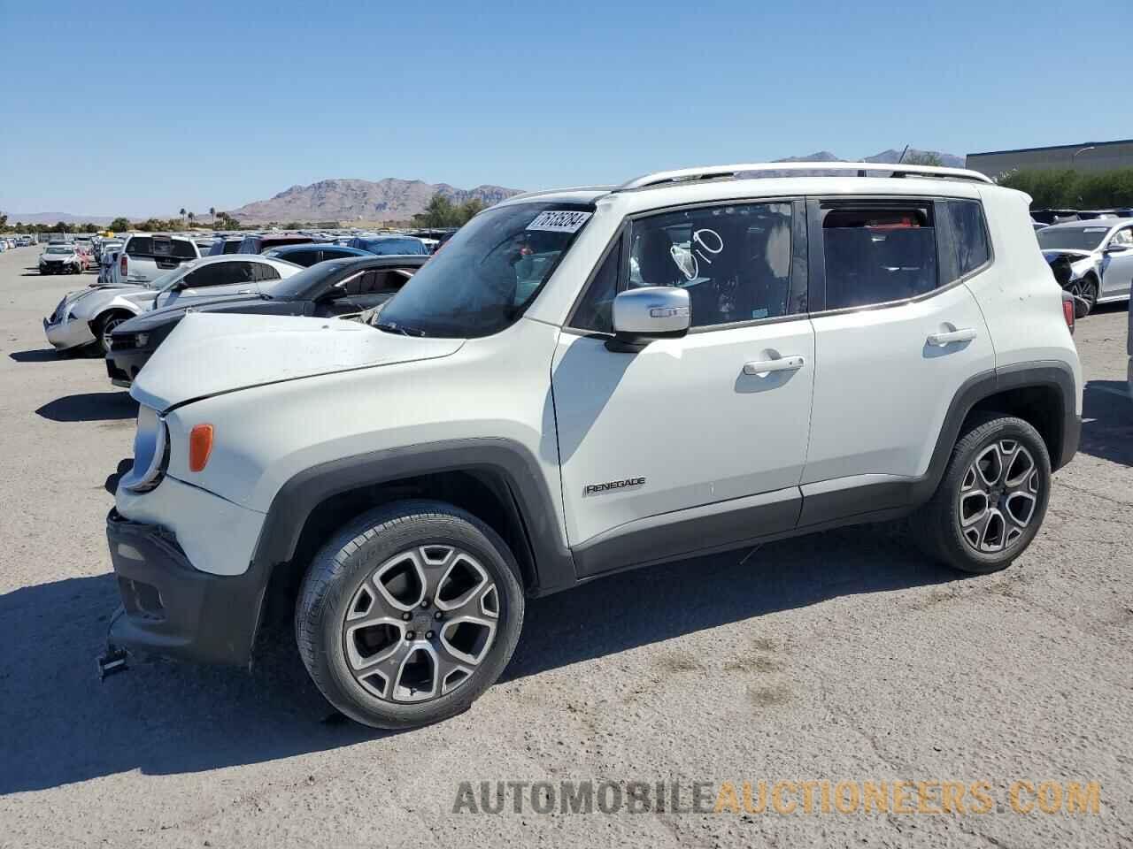 ZACCJBDB4HPE69275 JEEP RENEGADE 2017