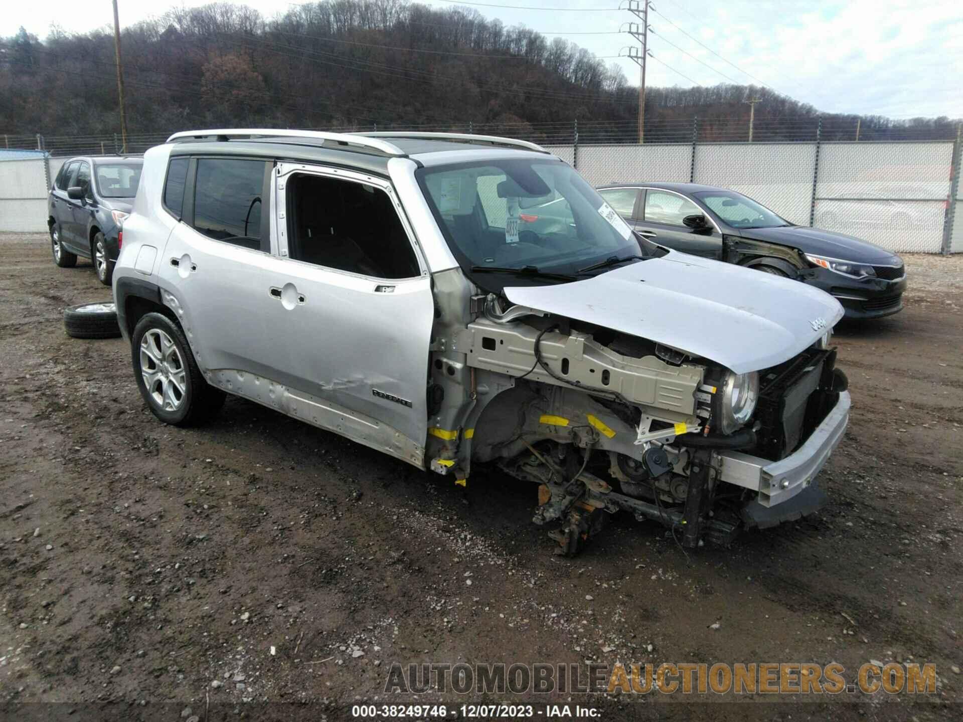 ZACCJBDB6JPJ09251 JEEP RENEGADE 2018