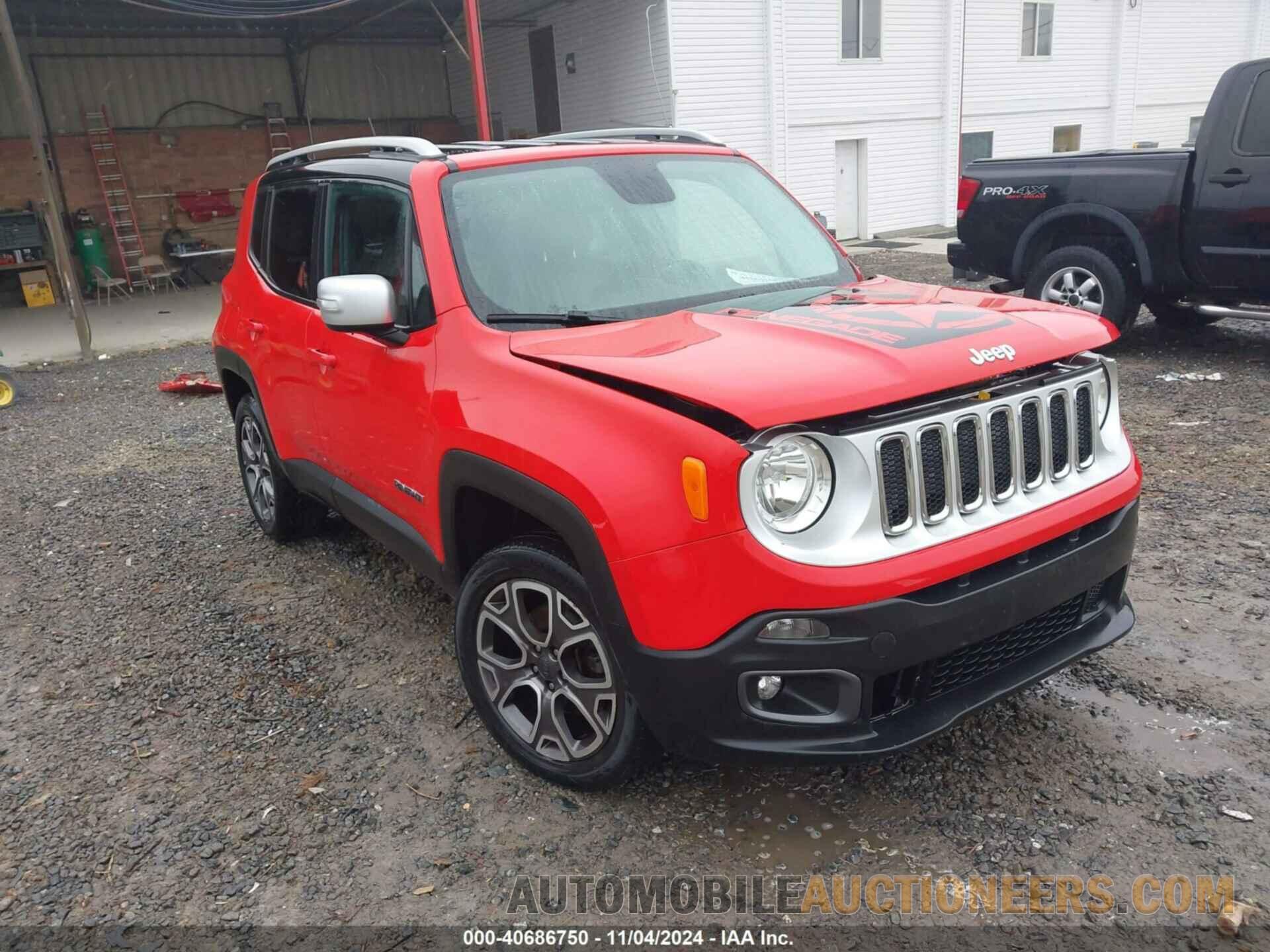 ZACCJBDB7HPE48839 JEEP RENEGADE 2017