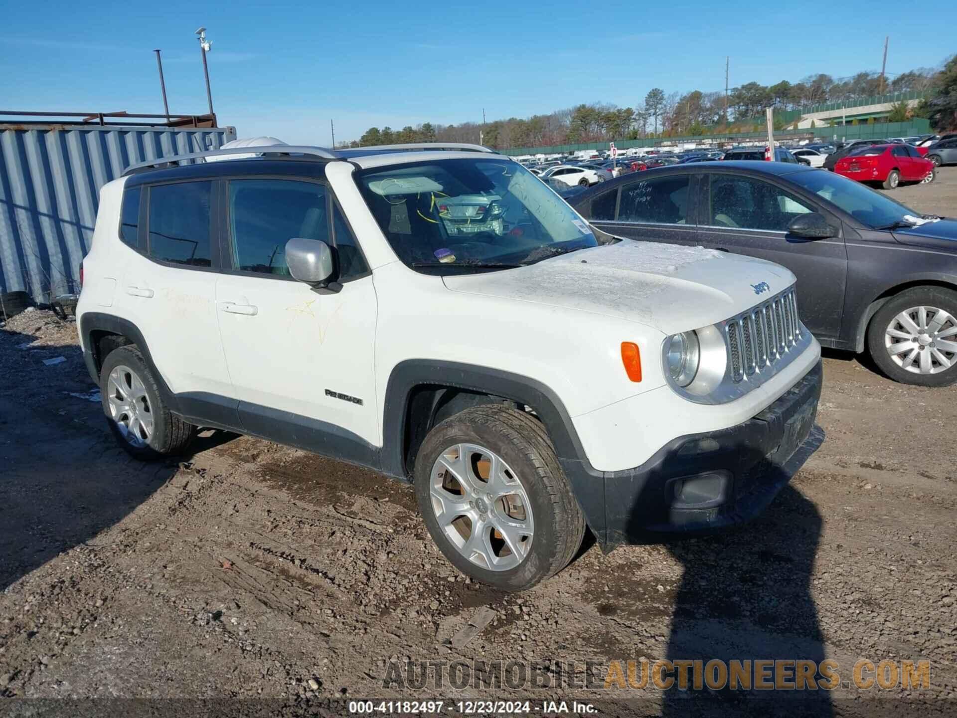 ZACCJBDB8HPF22480 JEEP RENEGADE 2017