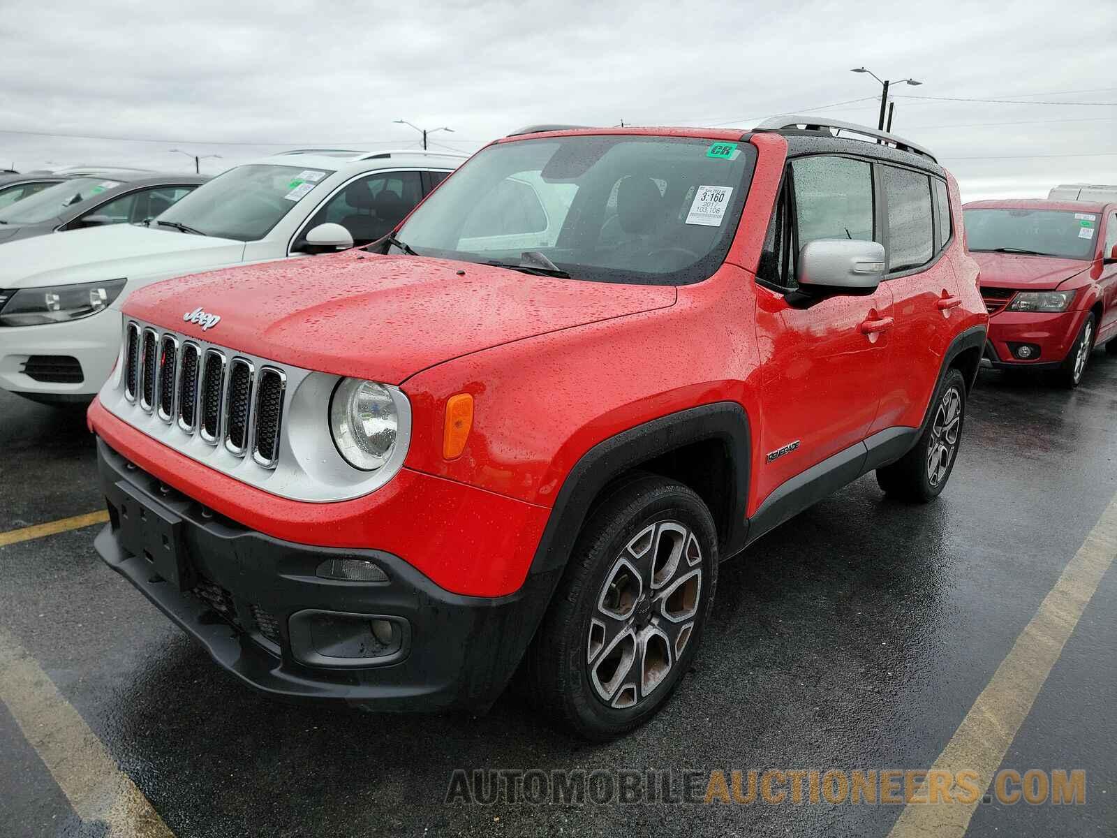 ZACCJBDBXHPF27115 Jeep Renegade 2017