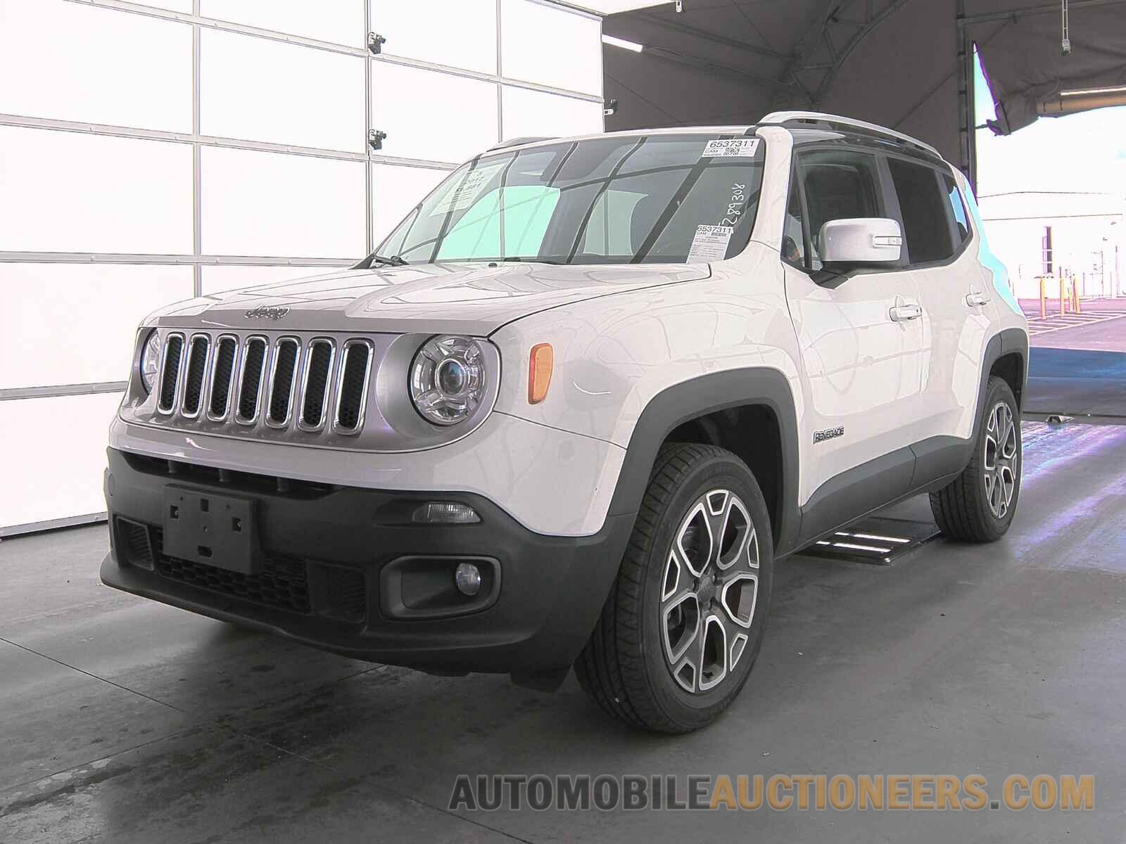 ZACCJBDBXHPG10124 Jeep Renegade 2017